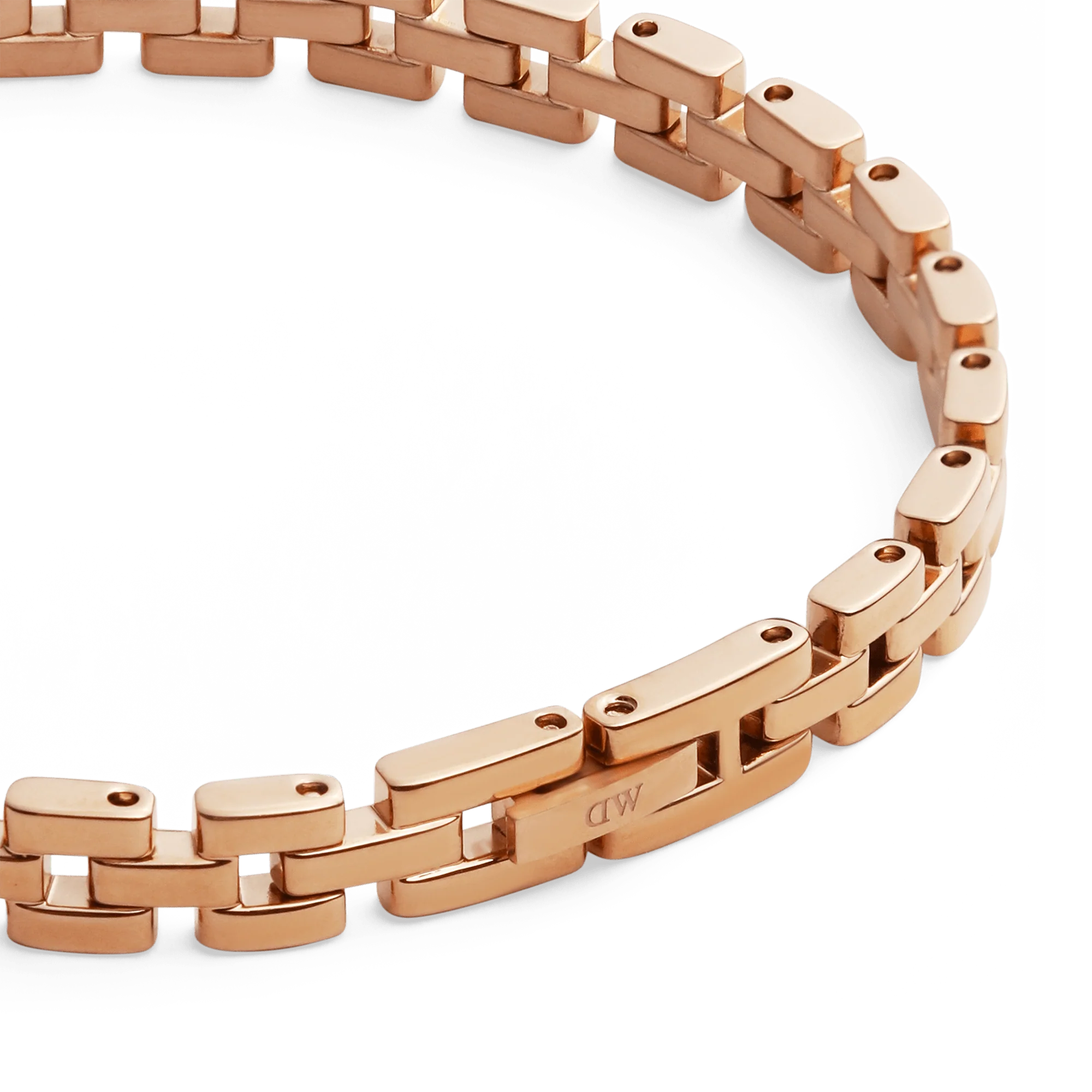 3-Link Bracelet Rose Gold - Image 4