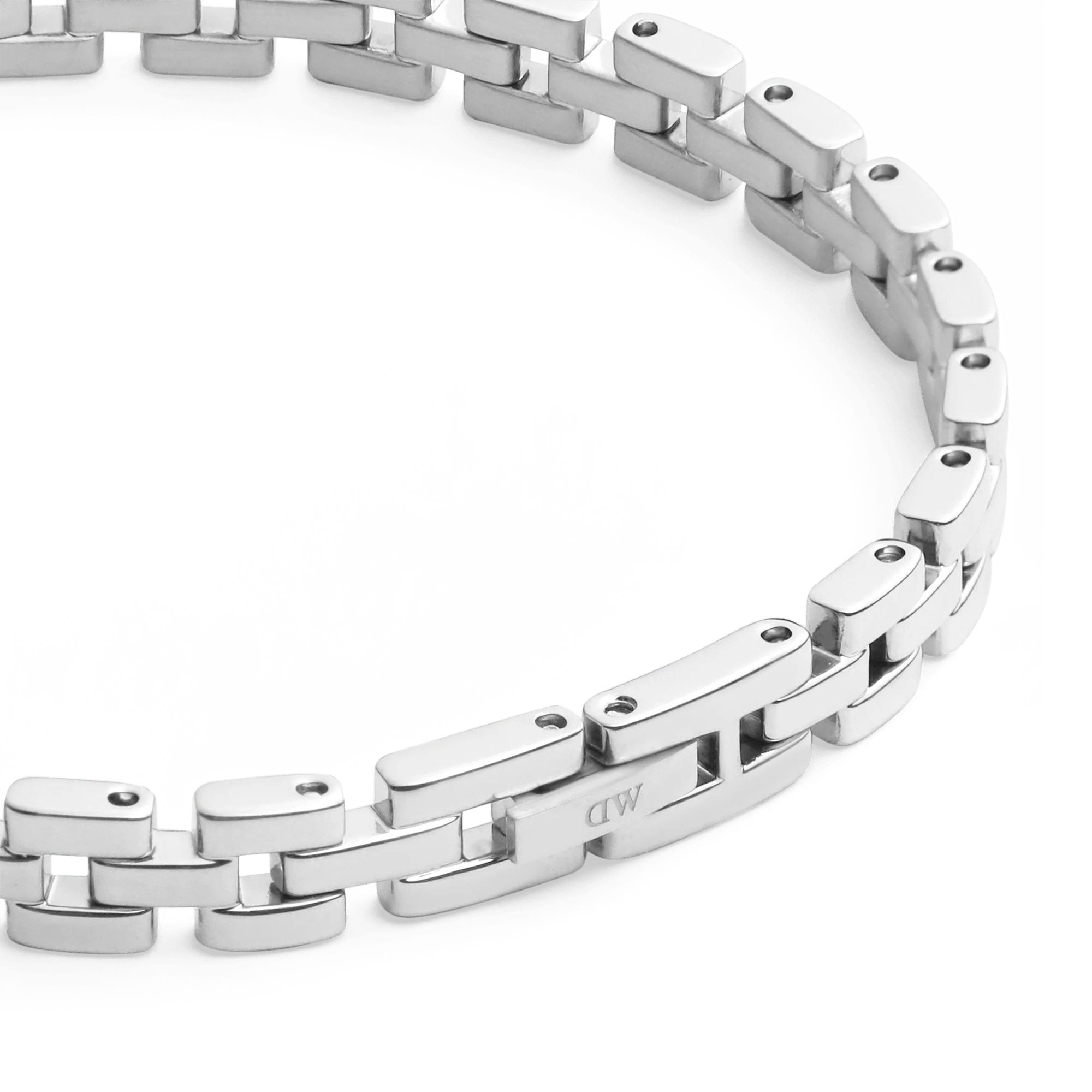 3-Link Bracelet Silver - Image 4