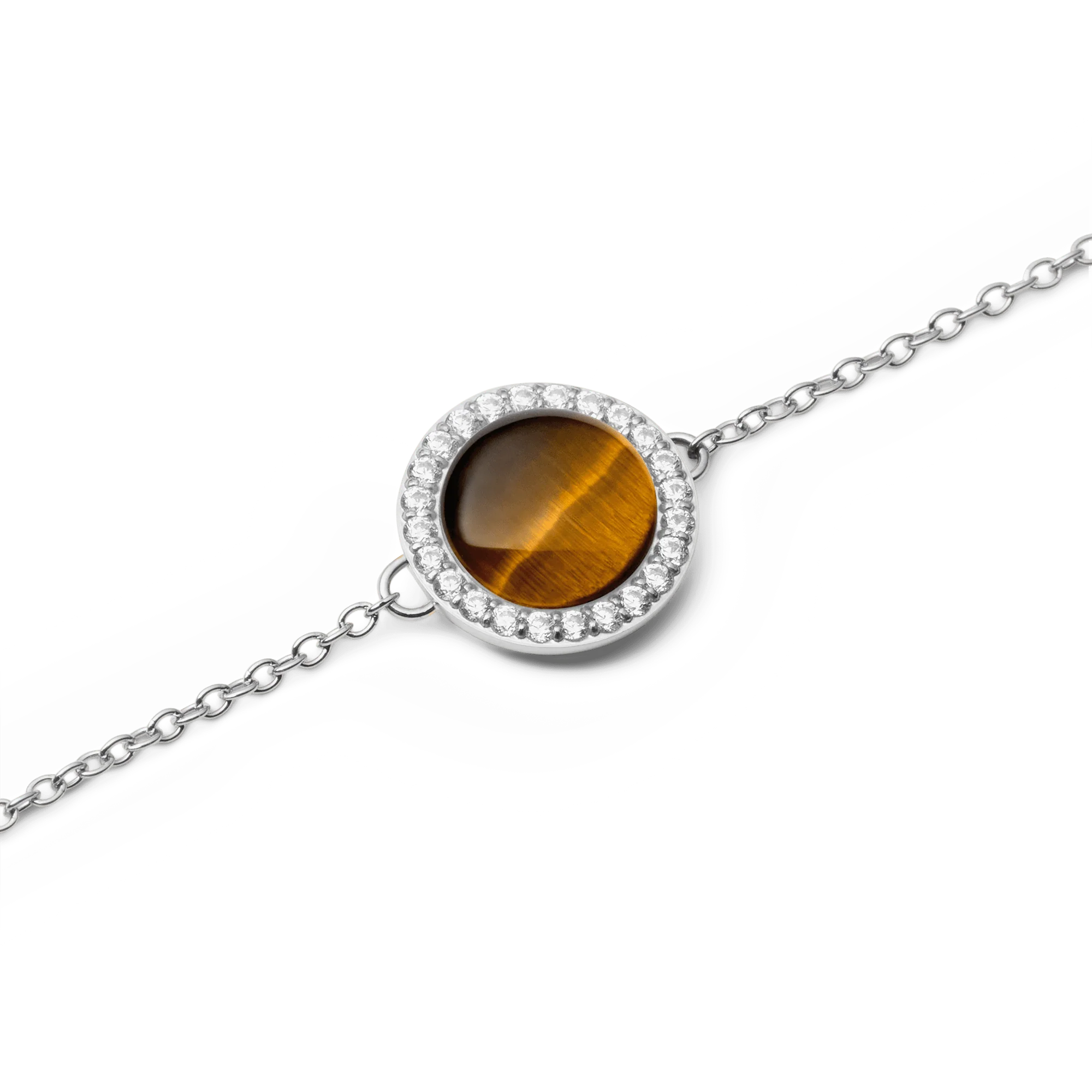 Audrey Bracelet Tiger Eye Silver - Image 3