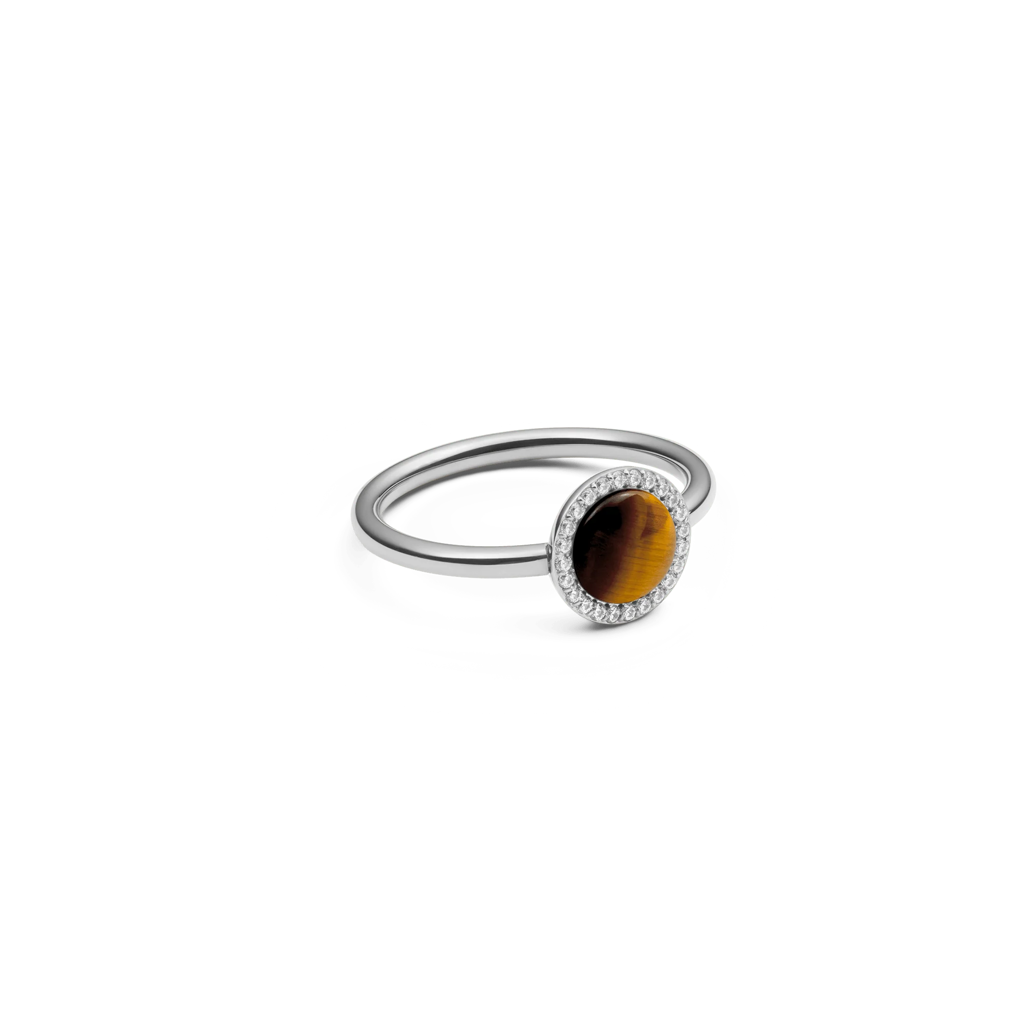 Audrey Ring Tiger Eye Silver - Image 3