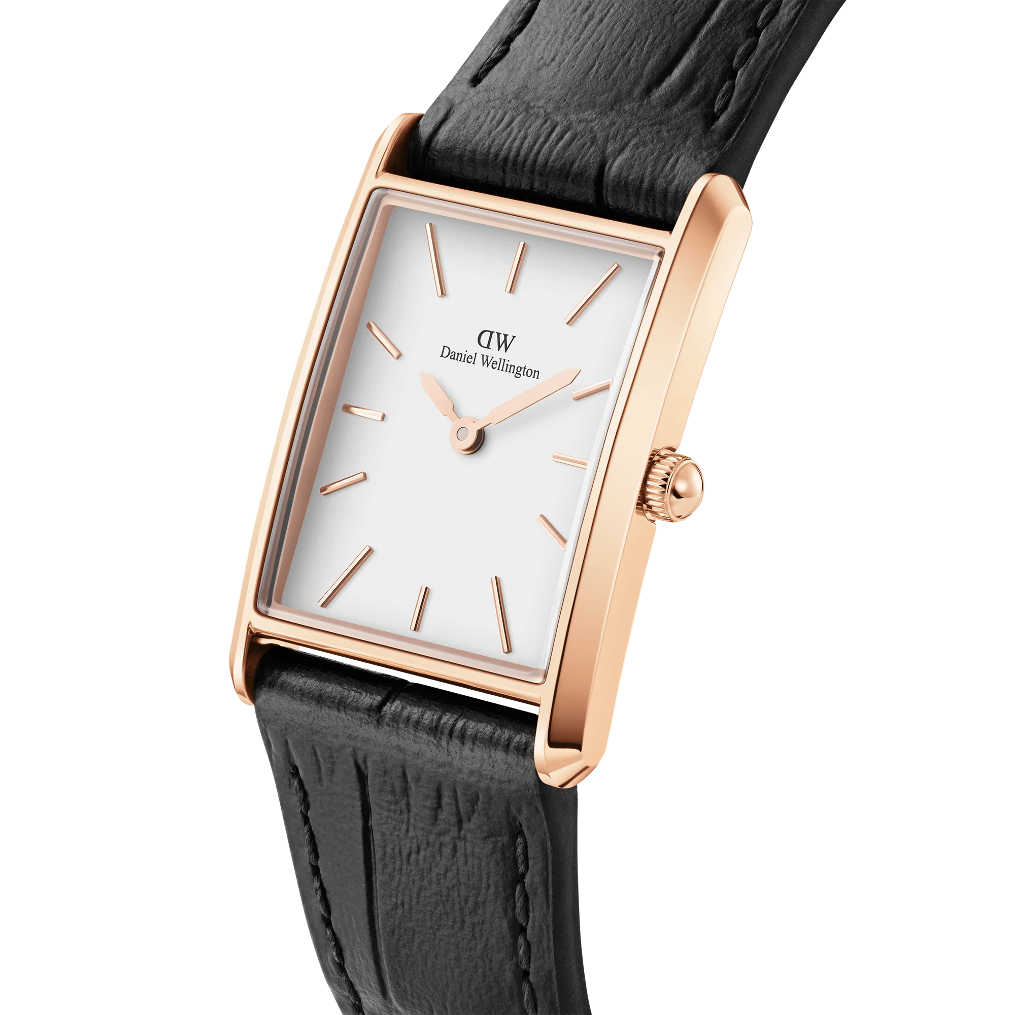 Bound Black Crocodile Rose Gold - Image 4