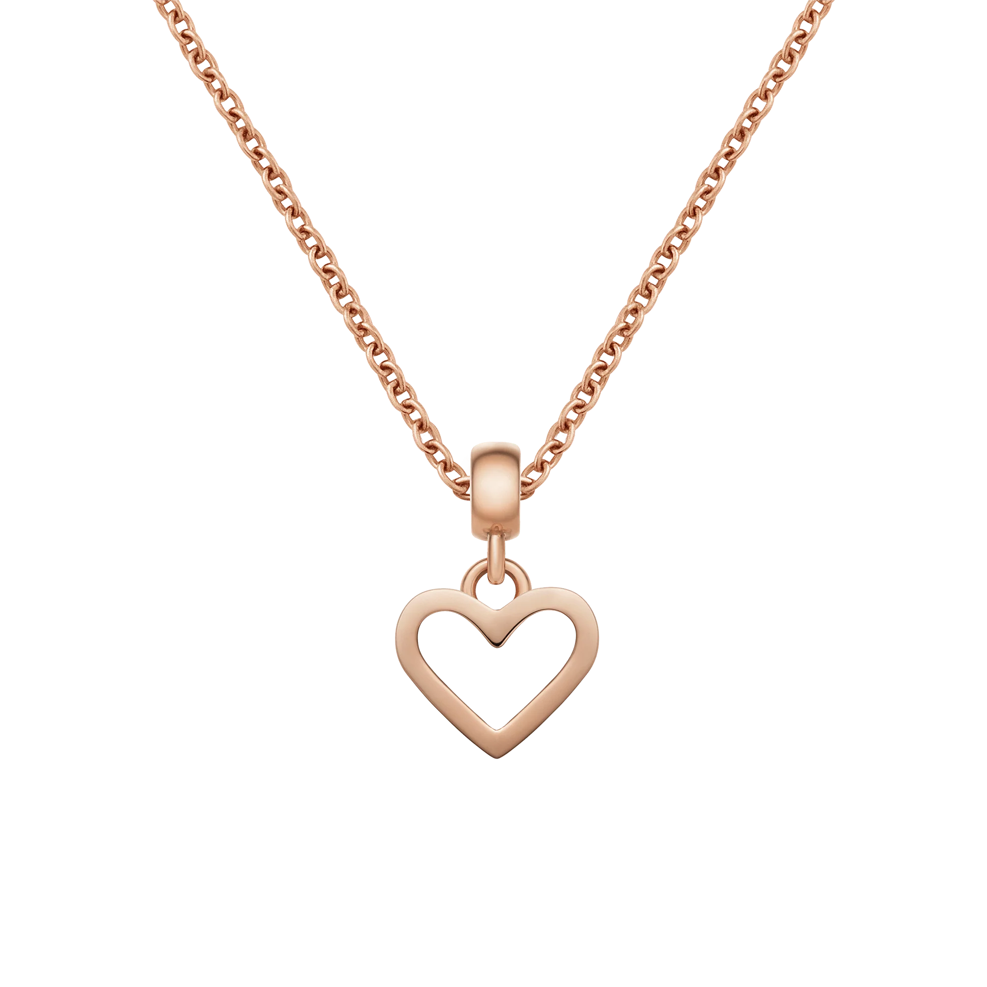 Heart Contour Charm RG - Image 2