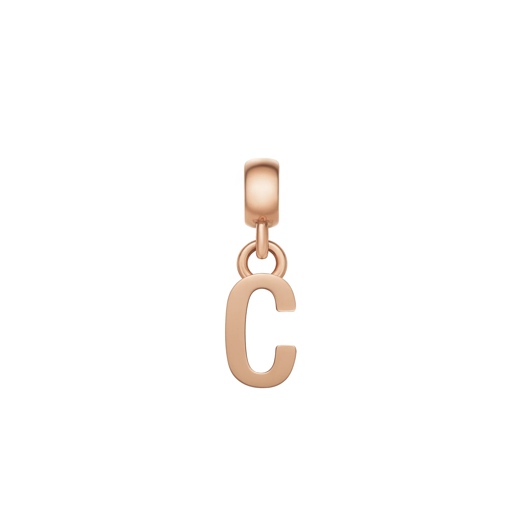 Letter Charm Rose Gold - Image 3