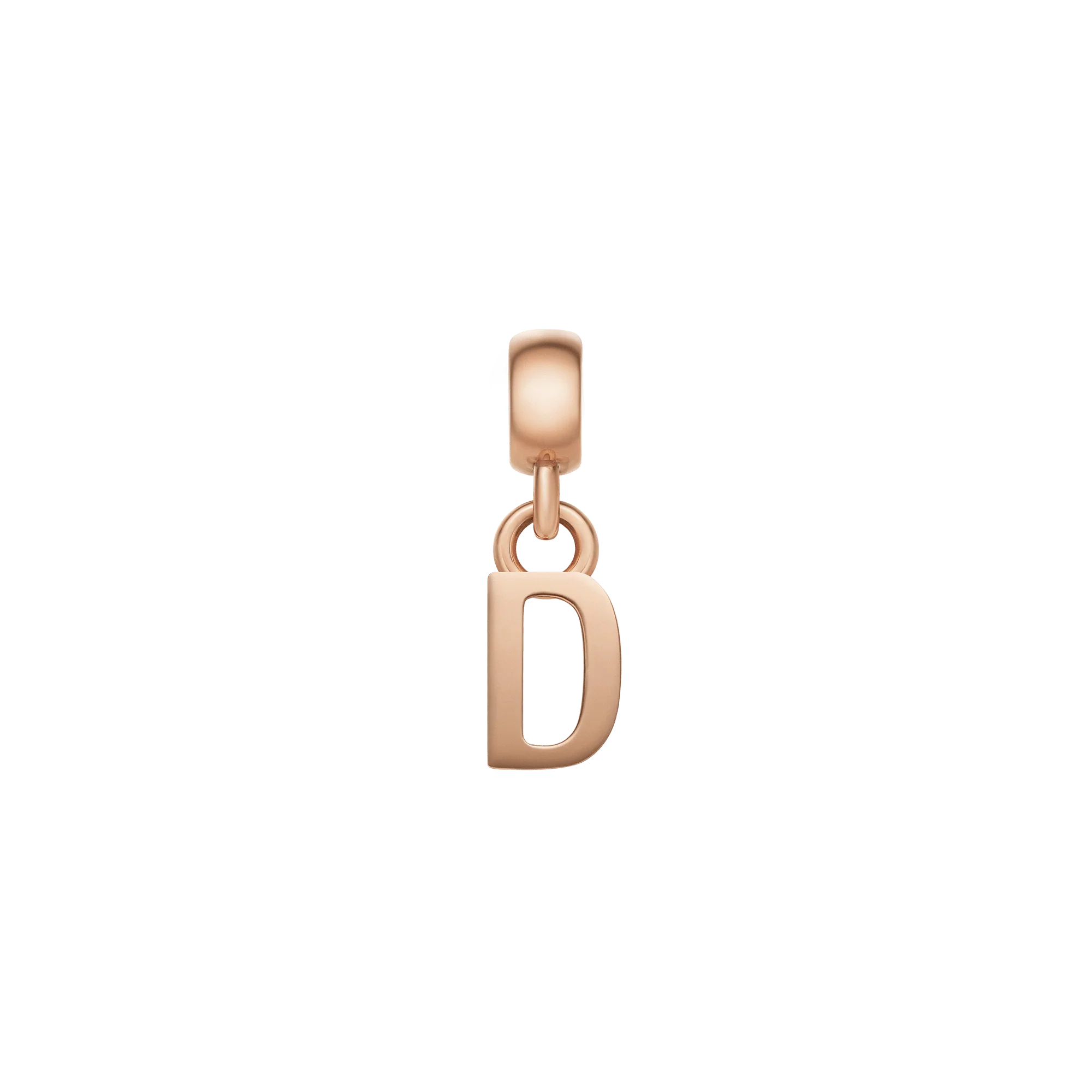 Letter Charm Rose Gold - Image 4