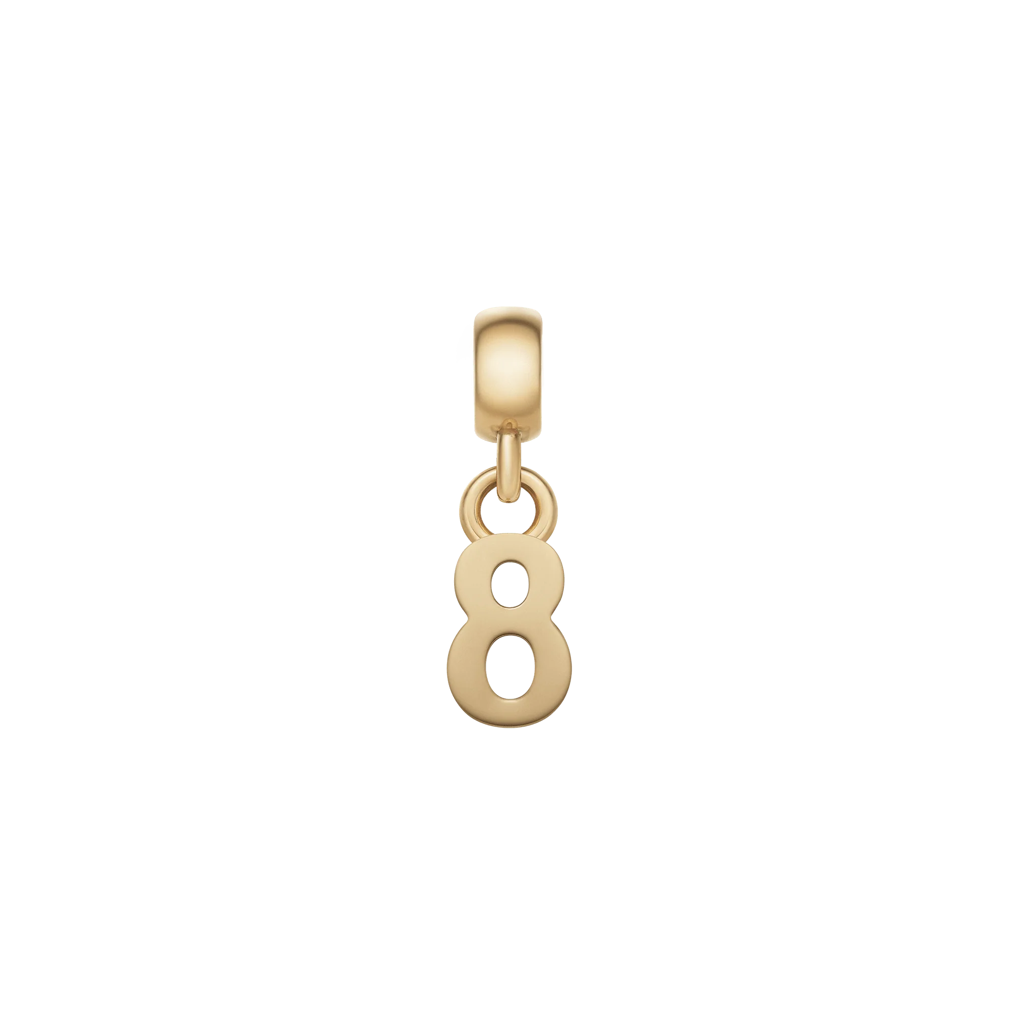 Number Charm Gold - Image 9