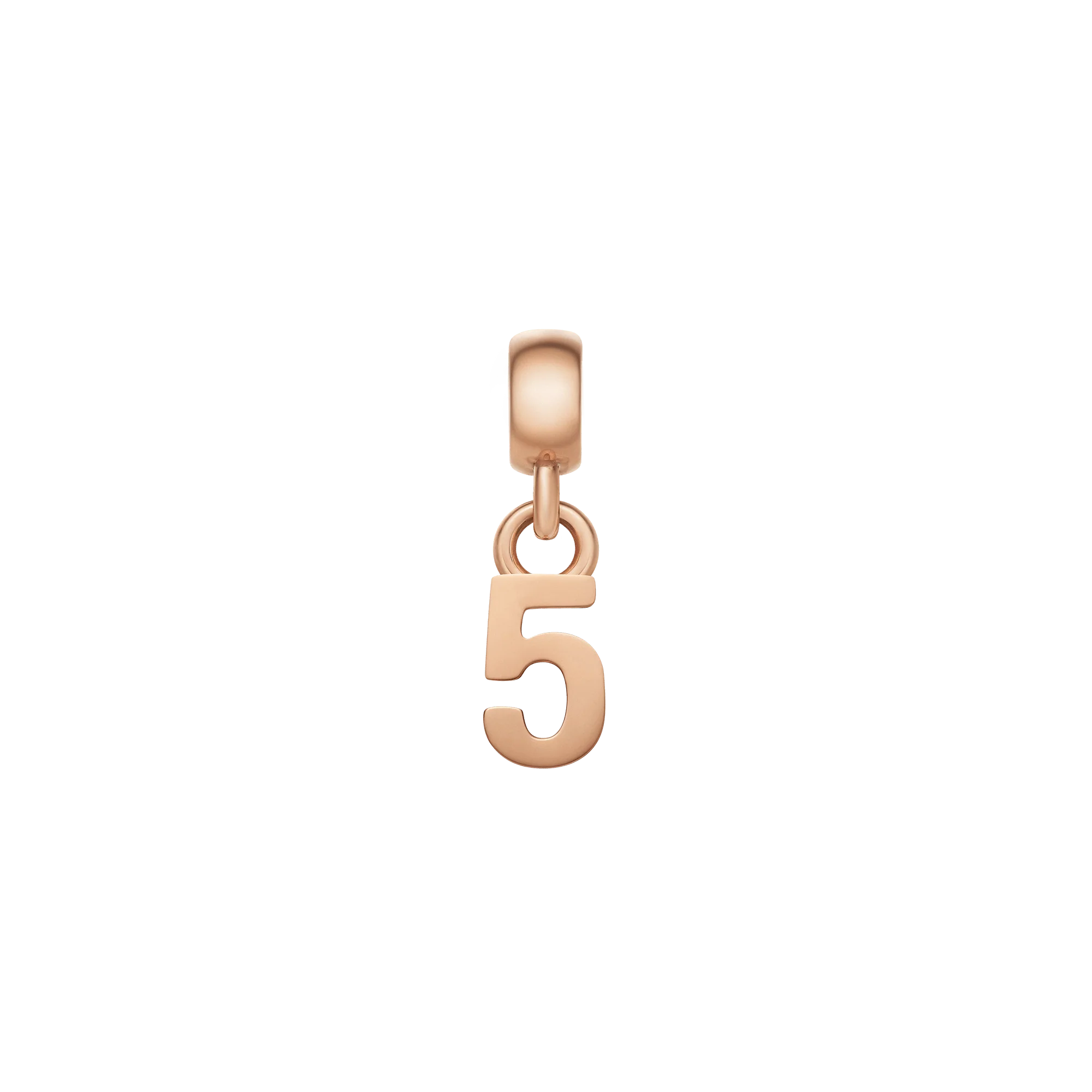 Number Charm Rose Gold - Image 6