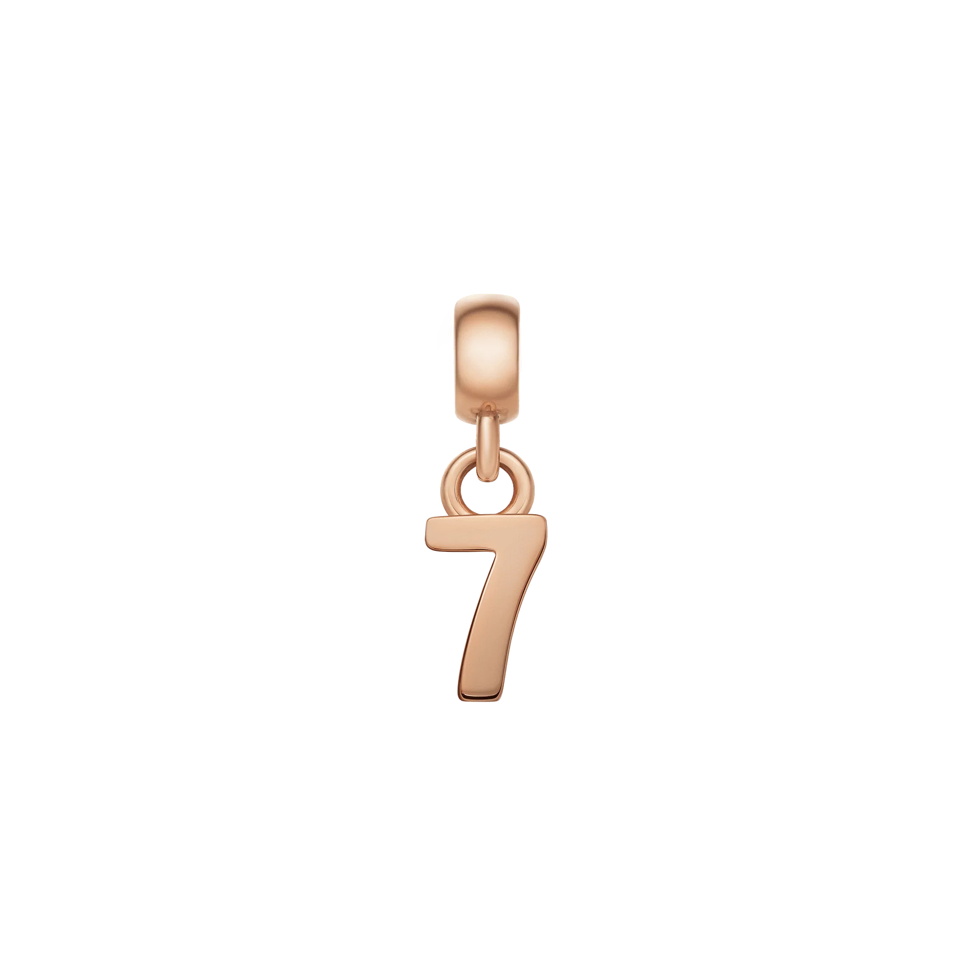 Number Charm Rose Gold - Image 8