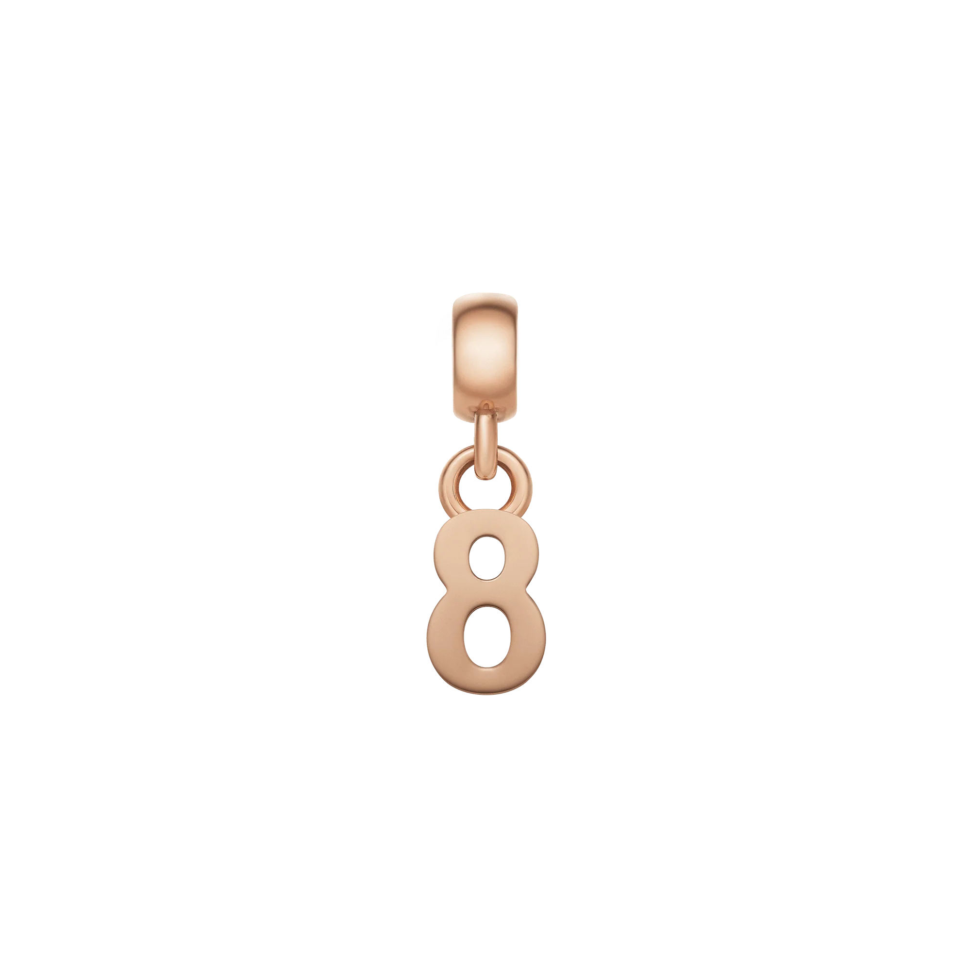 Number Charm Rose Gold - Image 9