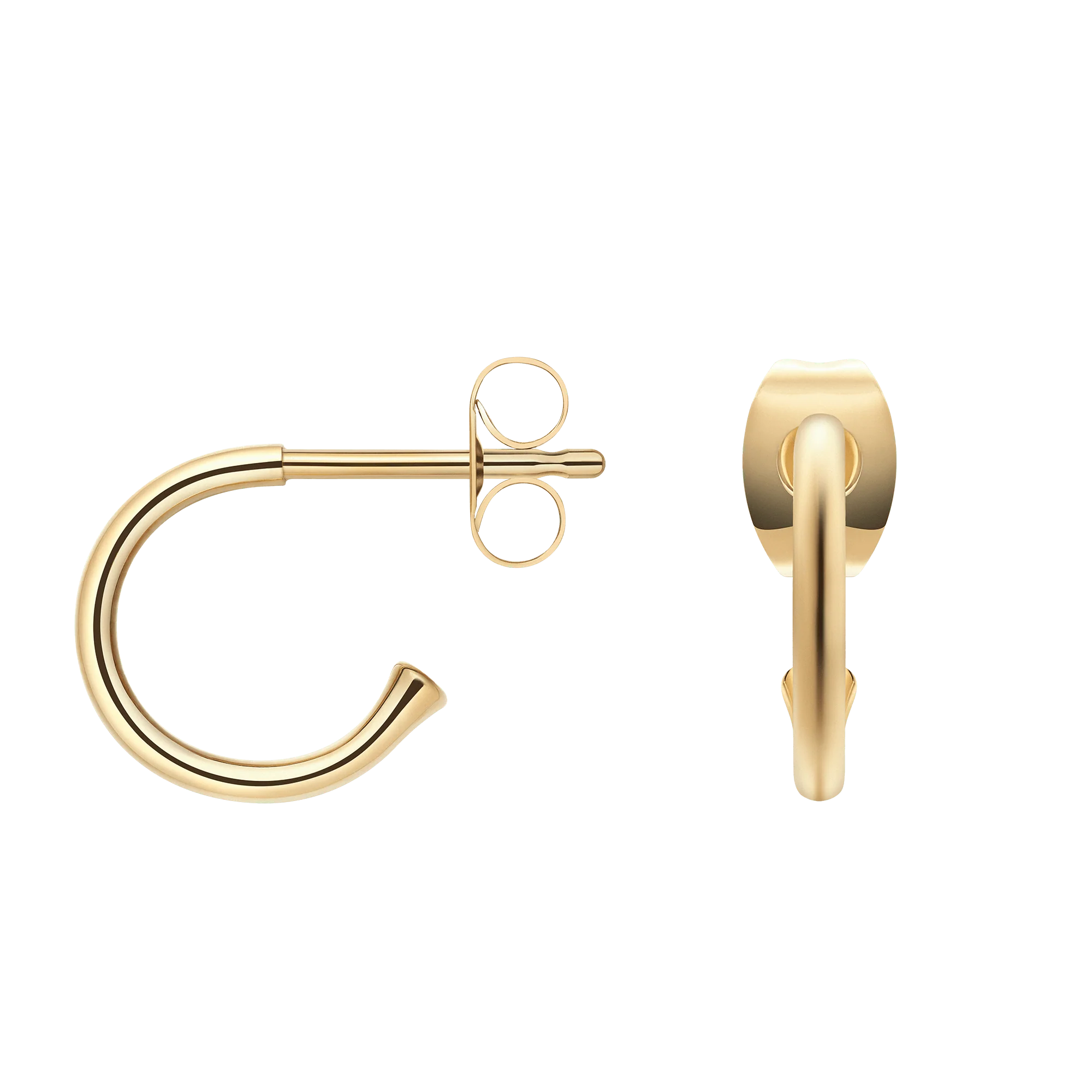 Charms Earrings Gold - Image 2