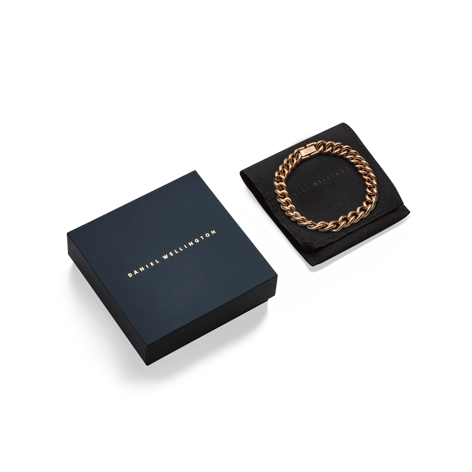 Chunky Chain Bracelet Rose Gold - Image 5