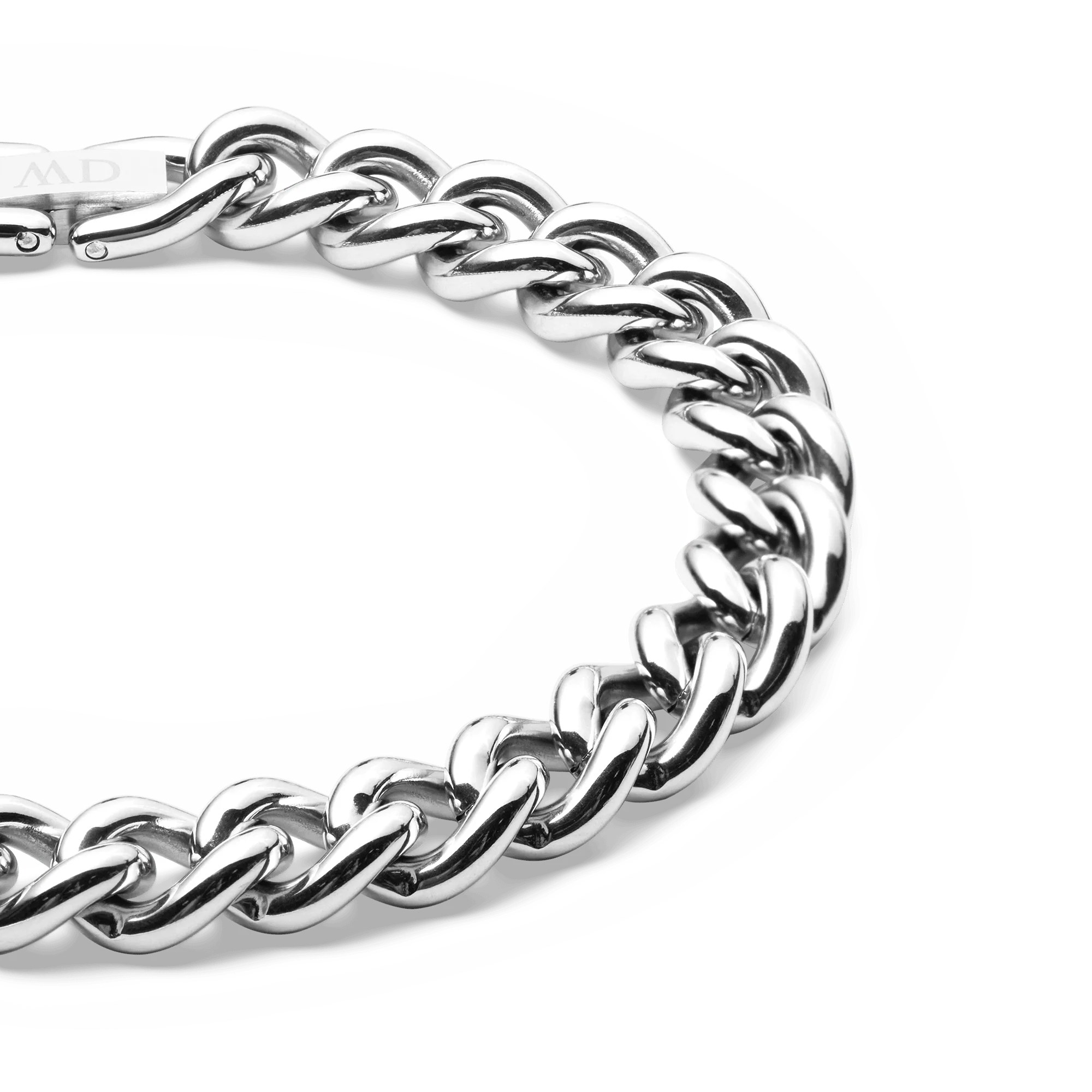 Chunky Chain Bracelet Silver - Image 3
