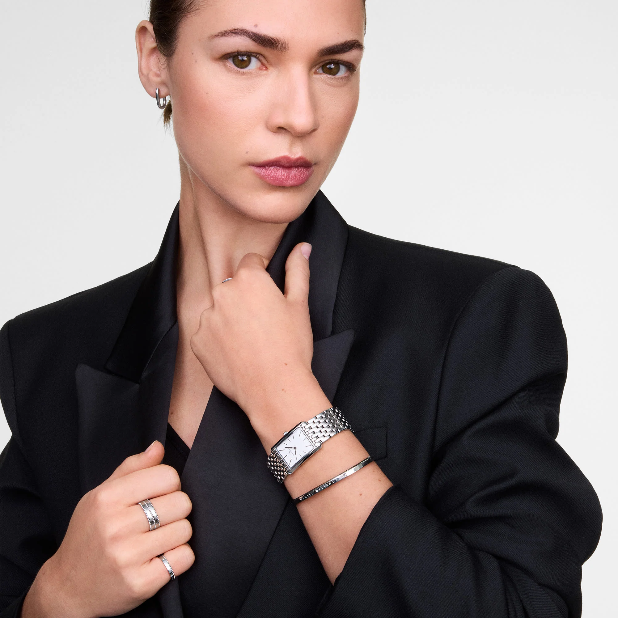 Classic Aura Duo Ring Silver - Image 2