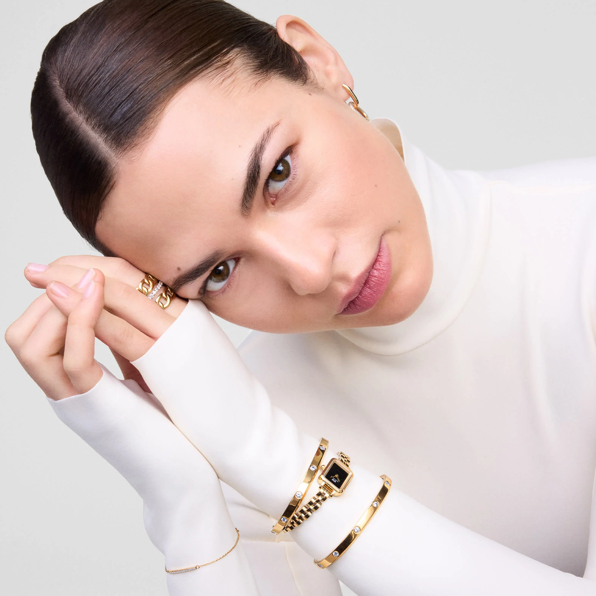 Classic Lumine Bracelet Gold 55mm - Image 2