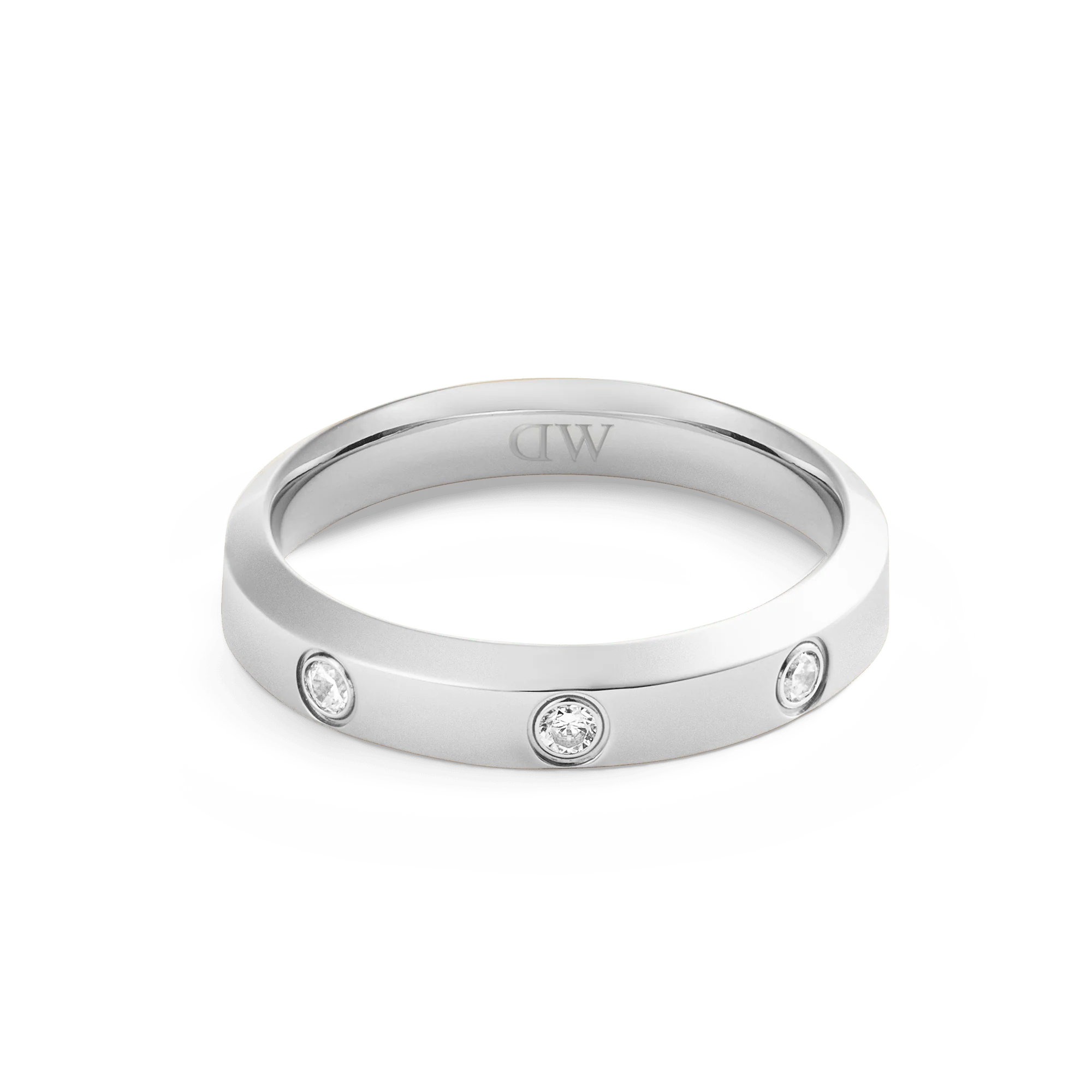 Classic Lumine Ring Silver 4 mm - Image 4