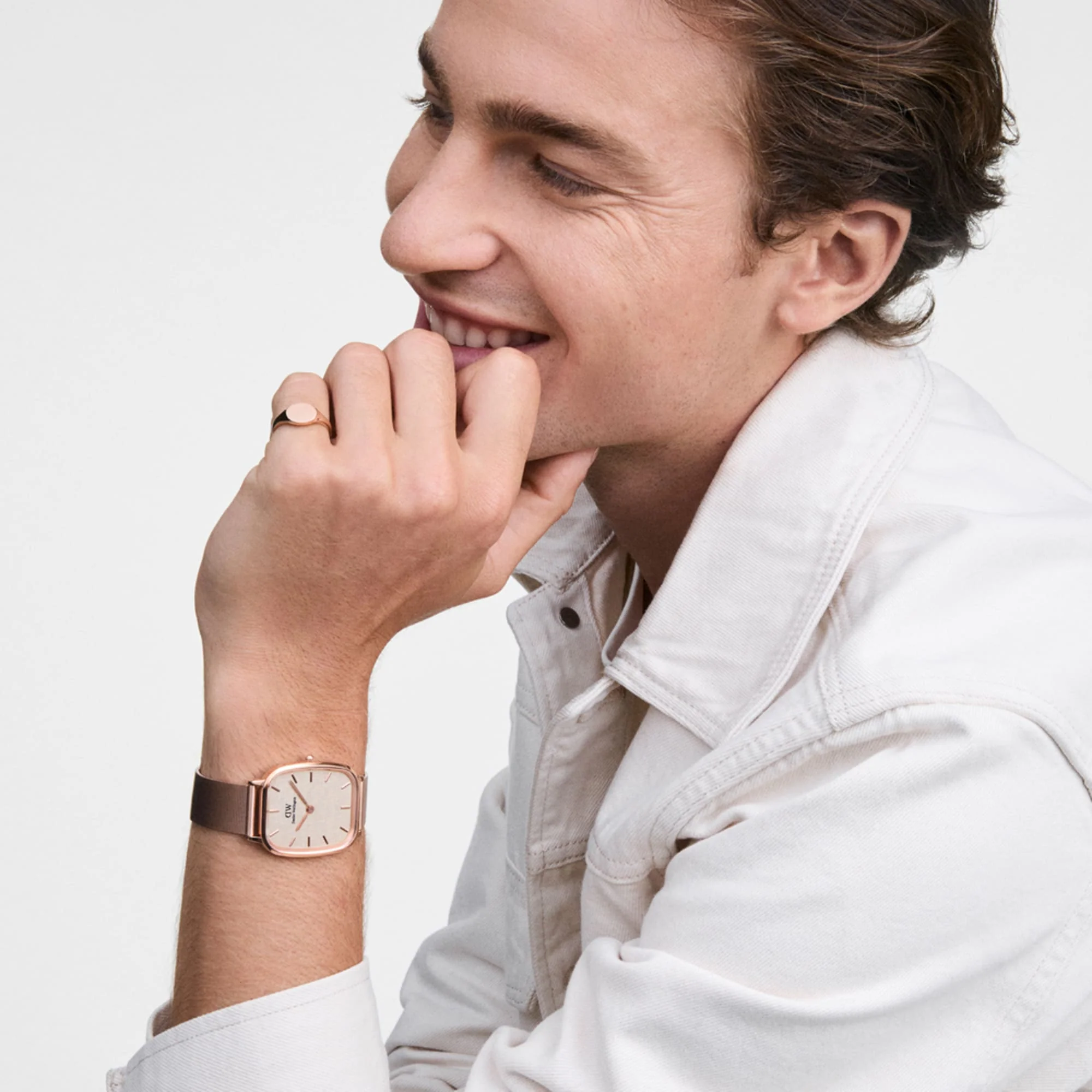 Classic Signet Ring Rose Gold - Image 2