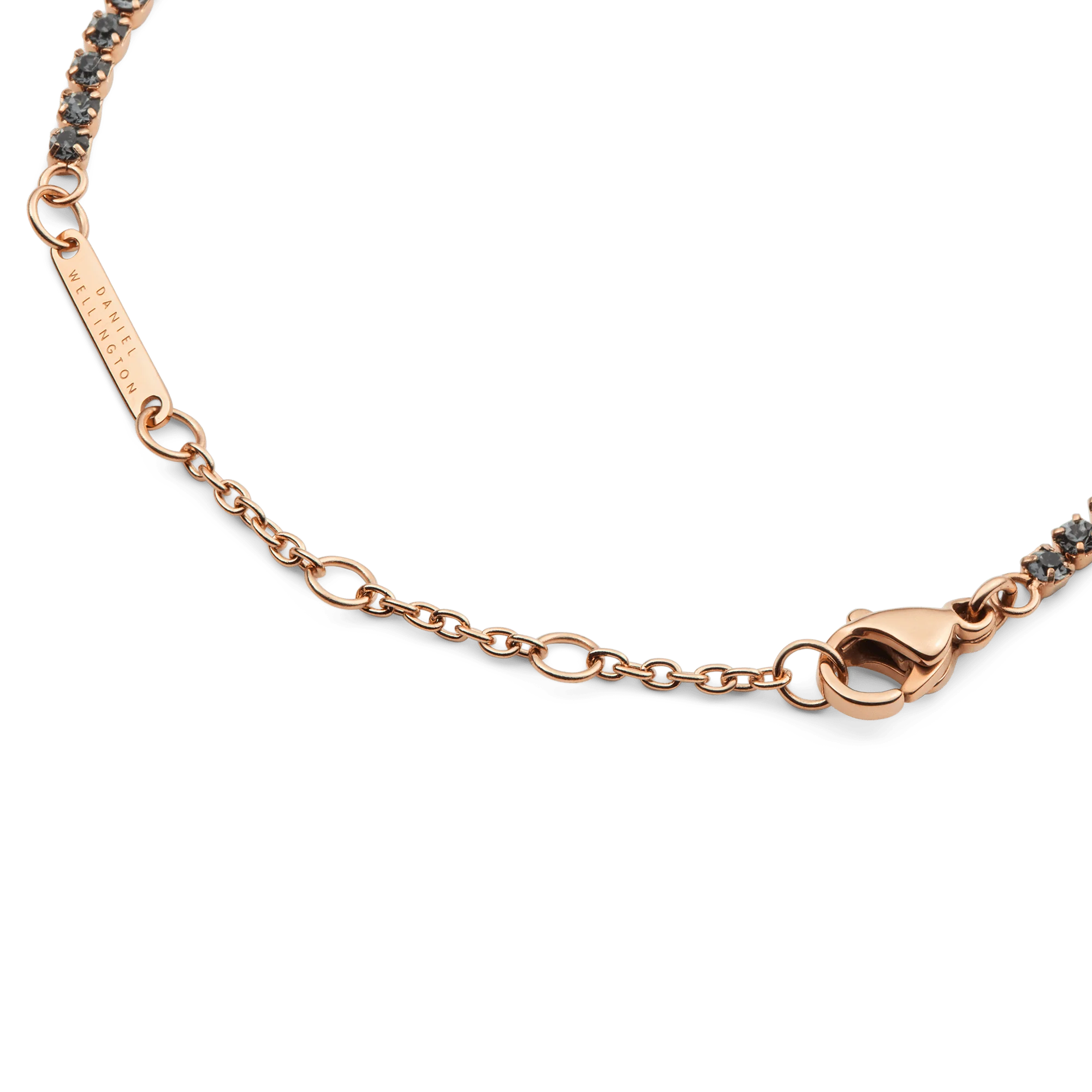 Classic Tennis Bracelet Nightfall Rose Gold - Image 4