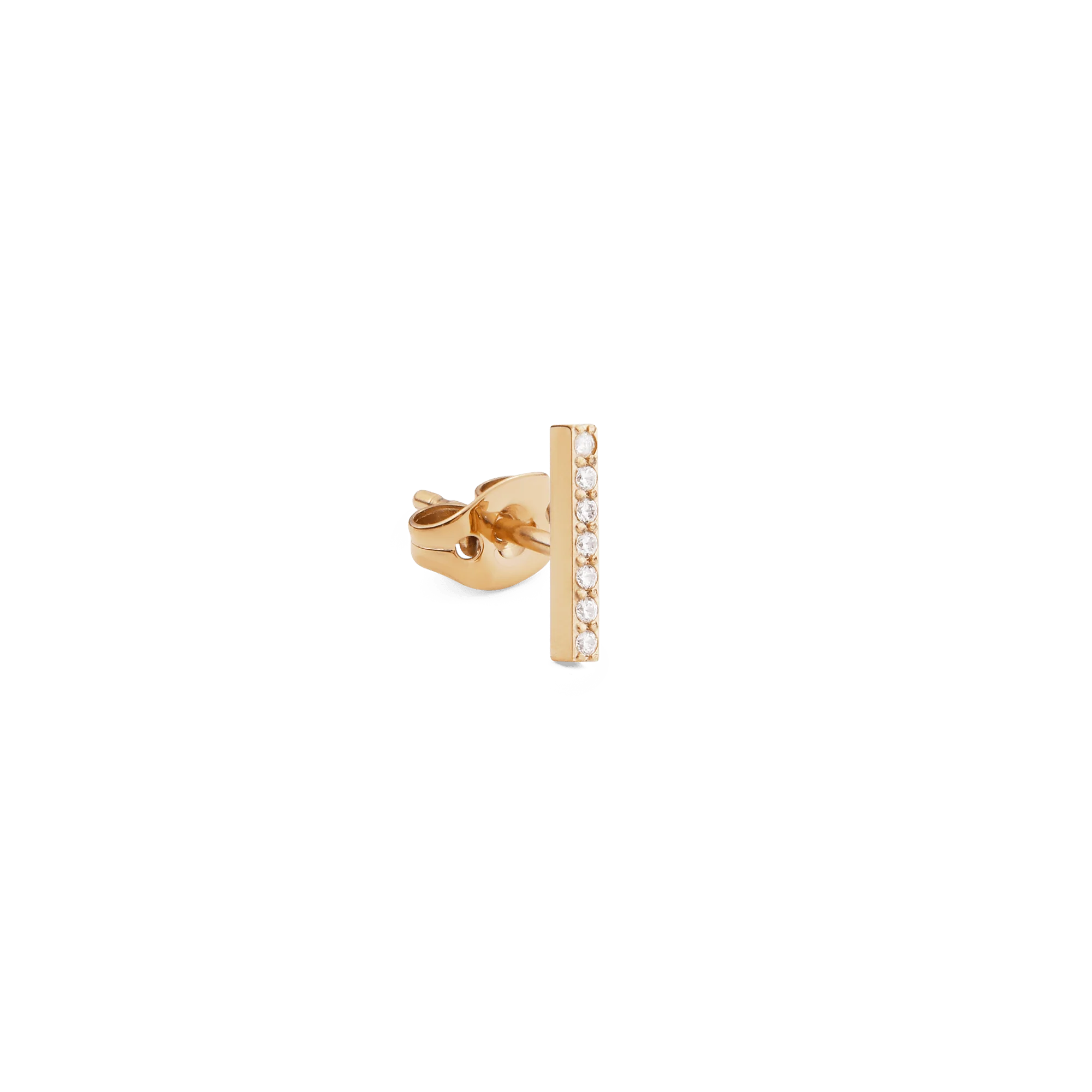 Crystal Bar Stud Gold - Image 3