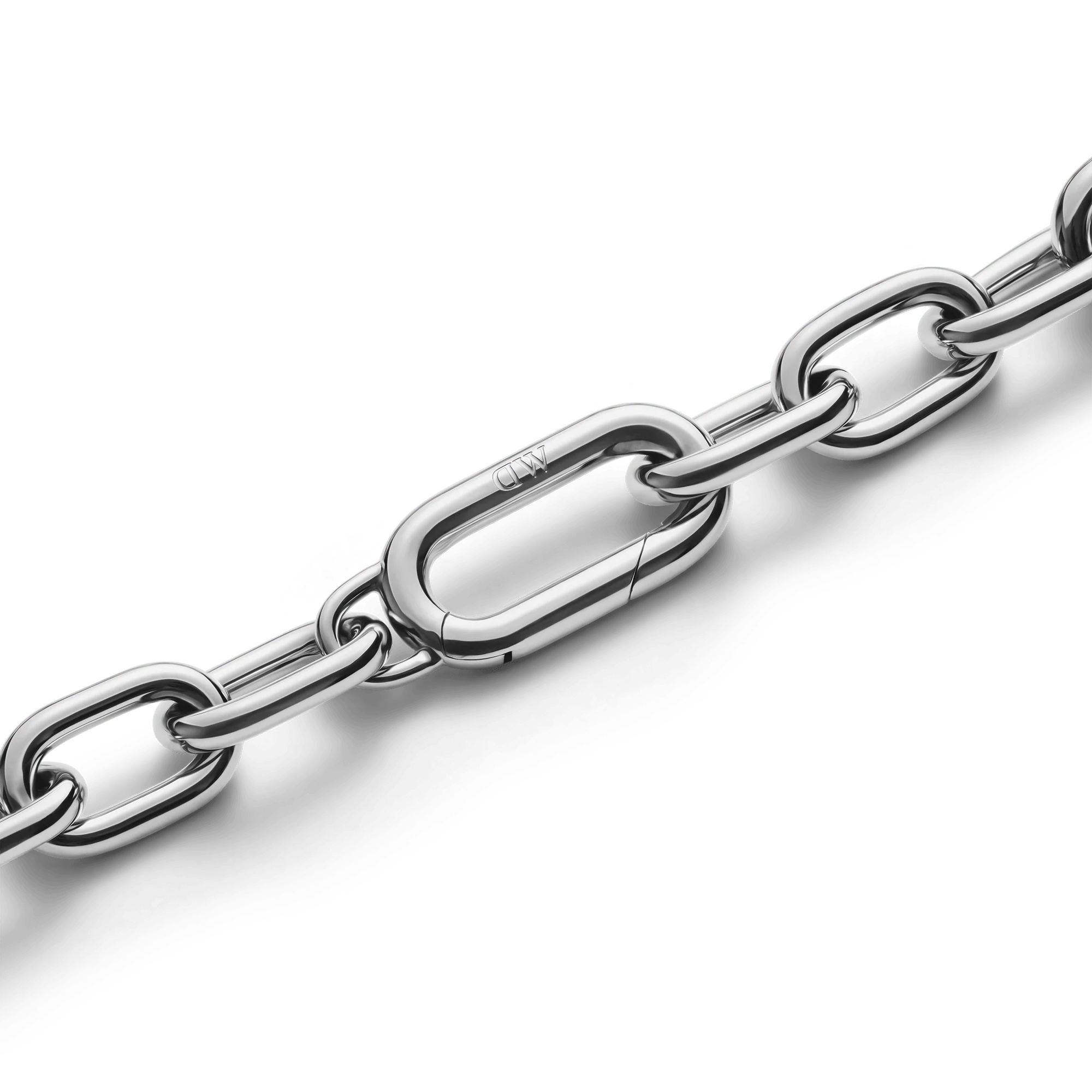 Crystal Link Bracelet Silver - Image 4
