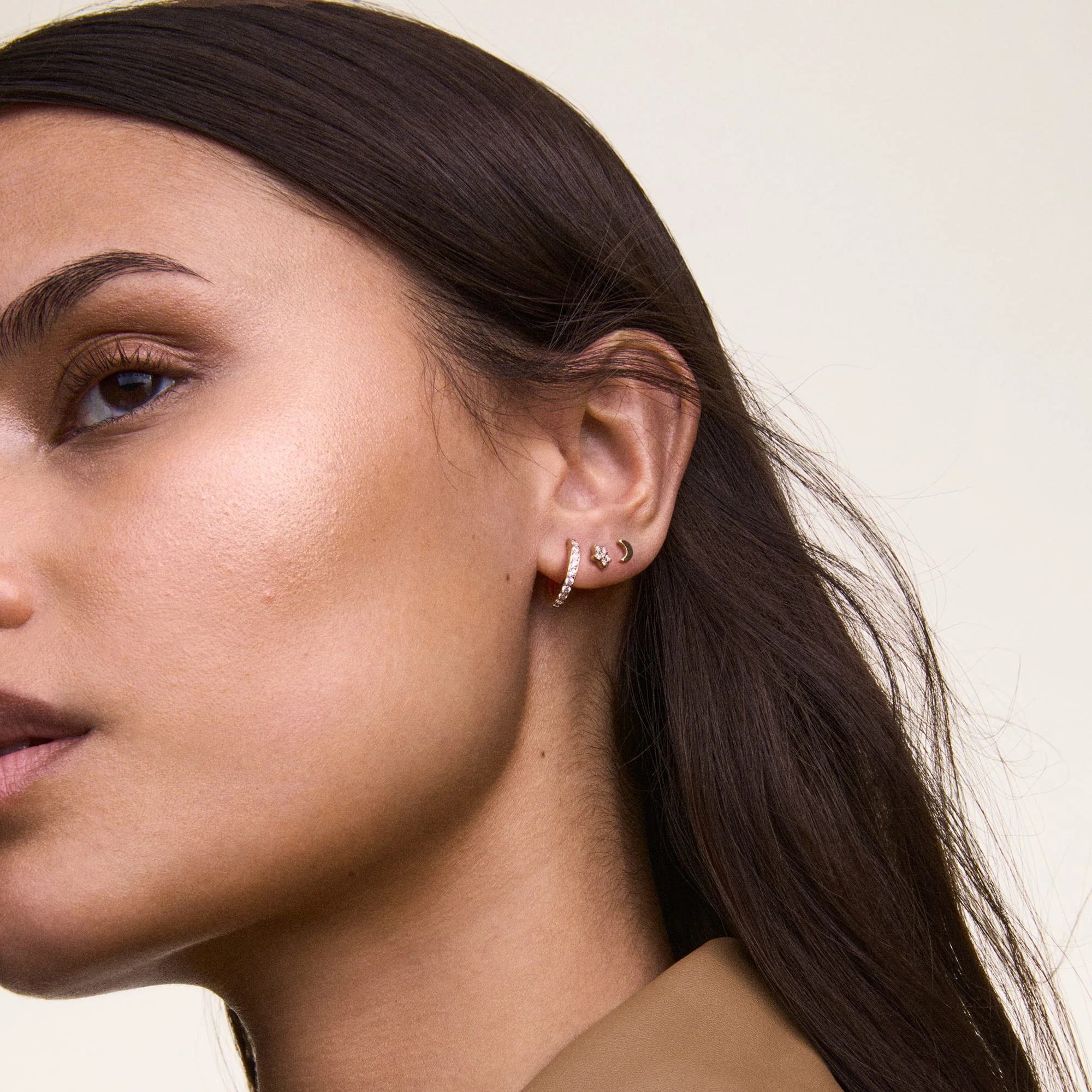 Crystal Star Stud Silver - Image 2