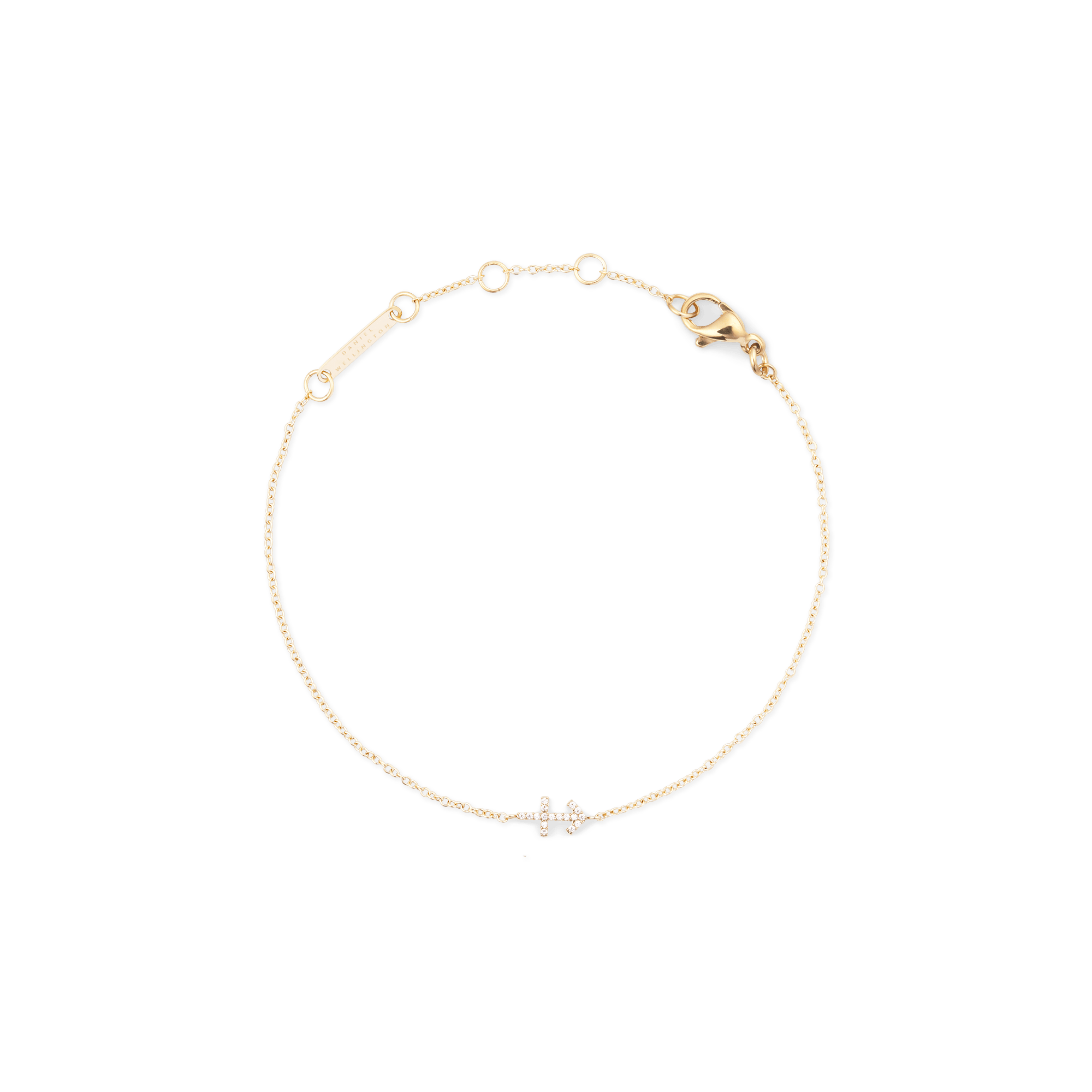 Crystal Zodiac Chain Bracelet Gold - Image 14