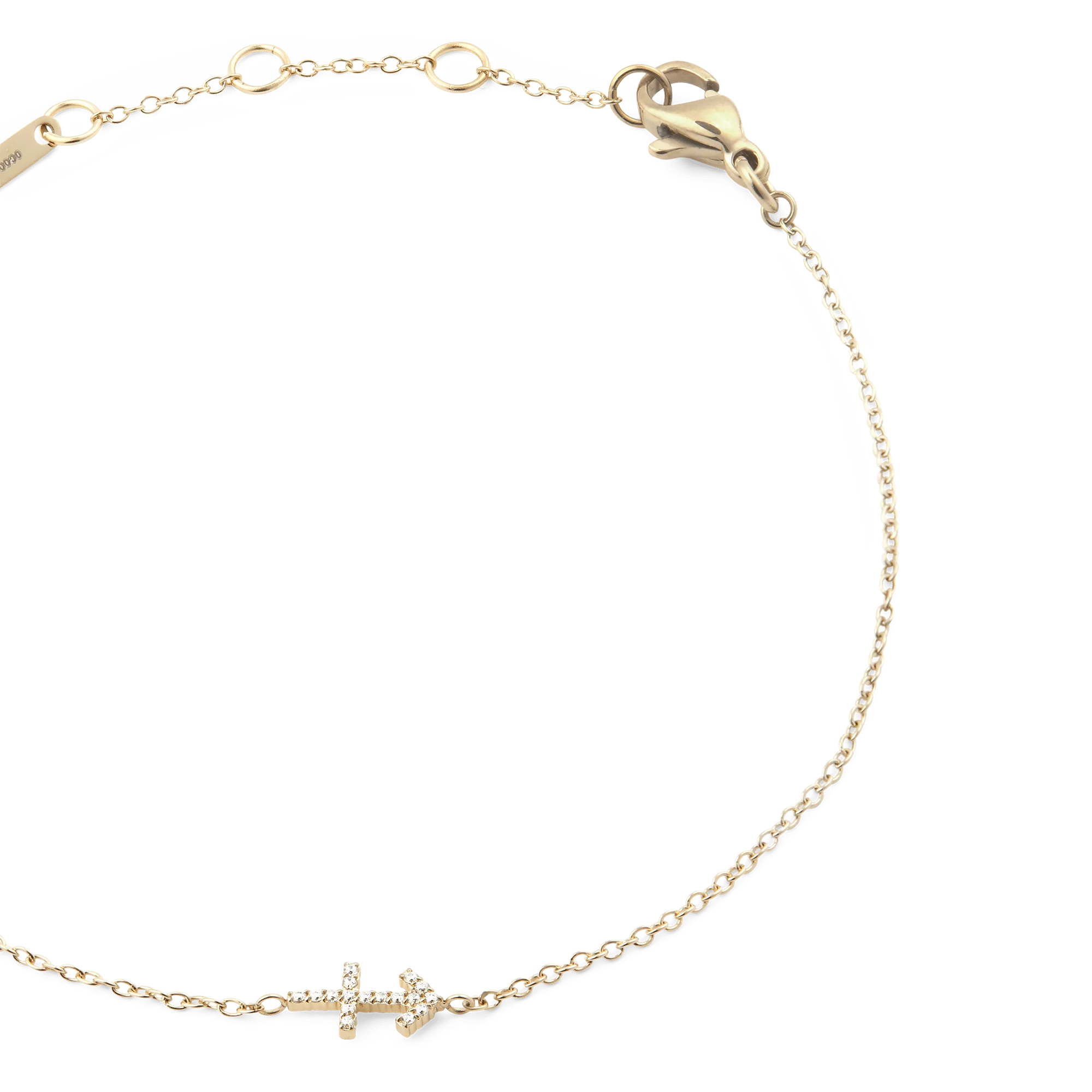 Crystal Zodiac Chain Bracelet Gold - Image 16