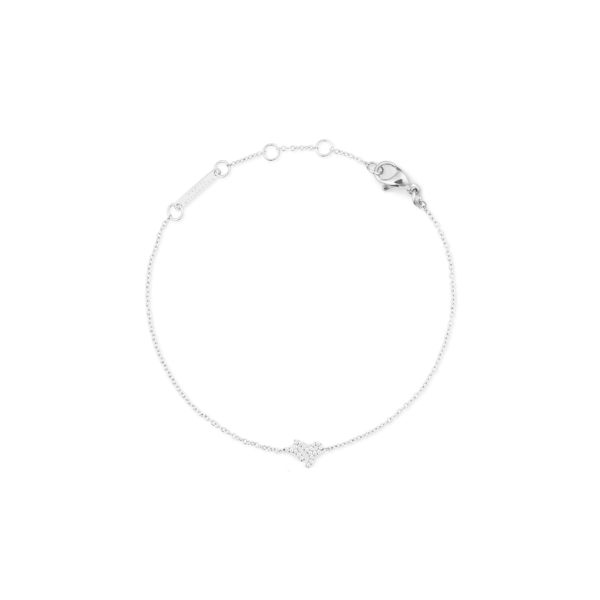 Crystal Zodiac Chain Bracelet Silver - Image 10