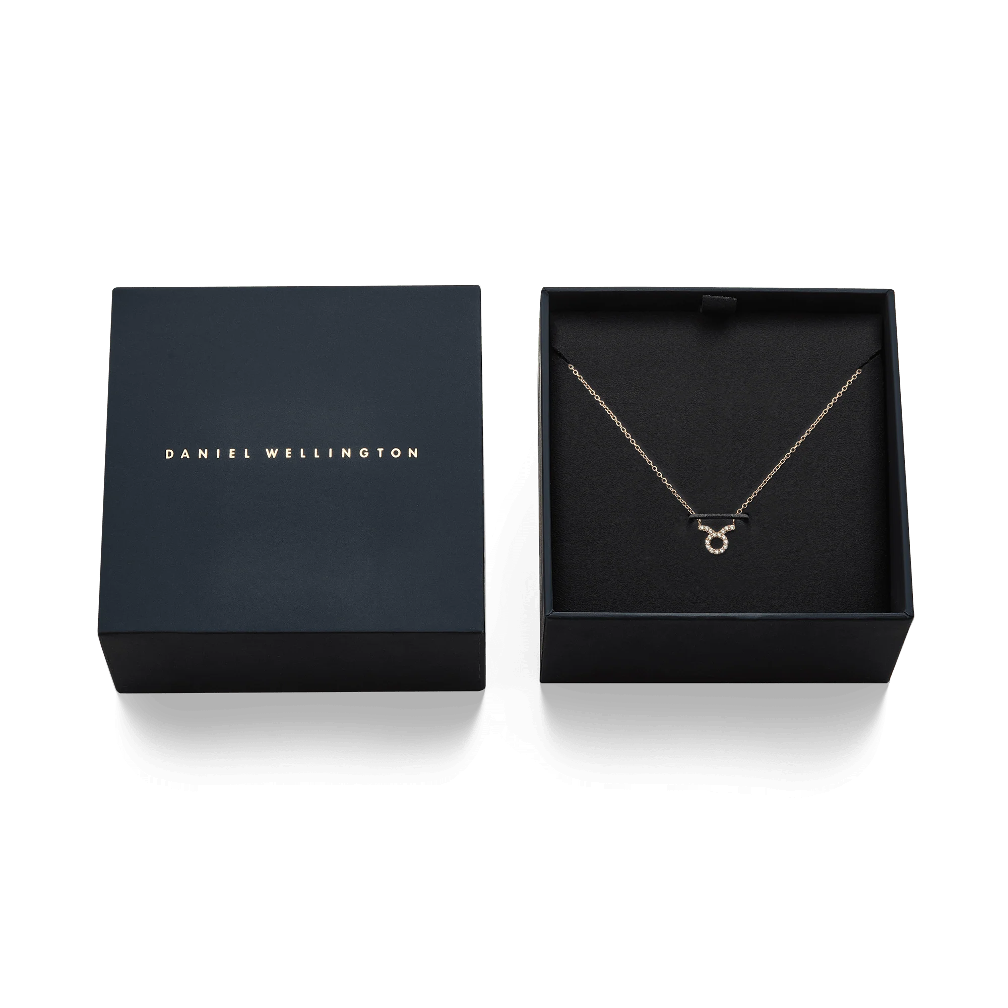 Crystal Zodiac Chain Necklace Gold - Image 44