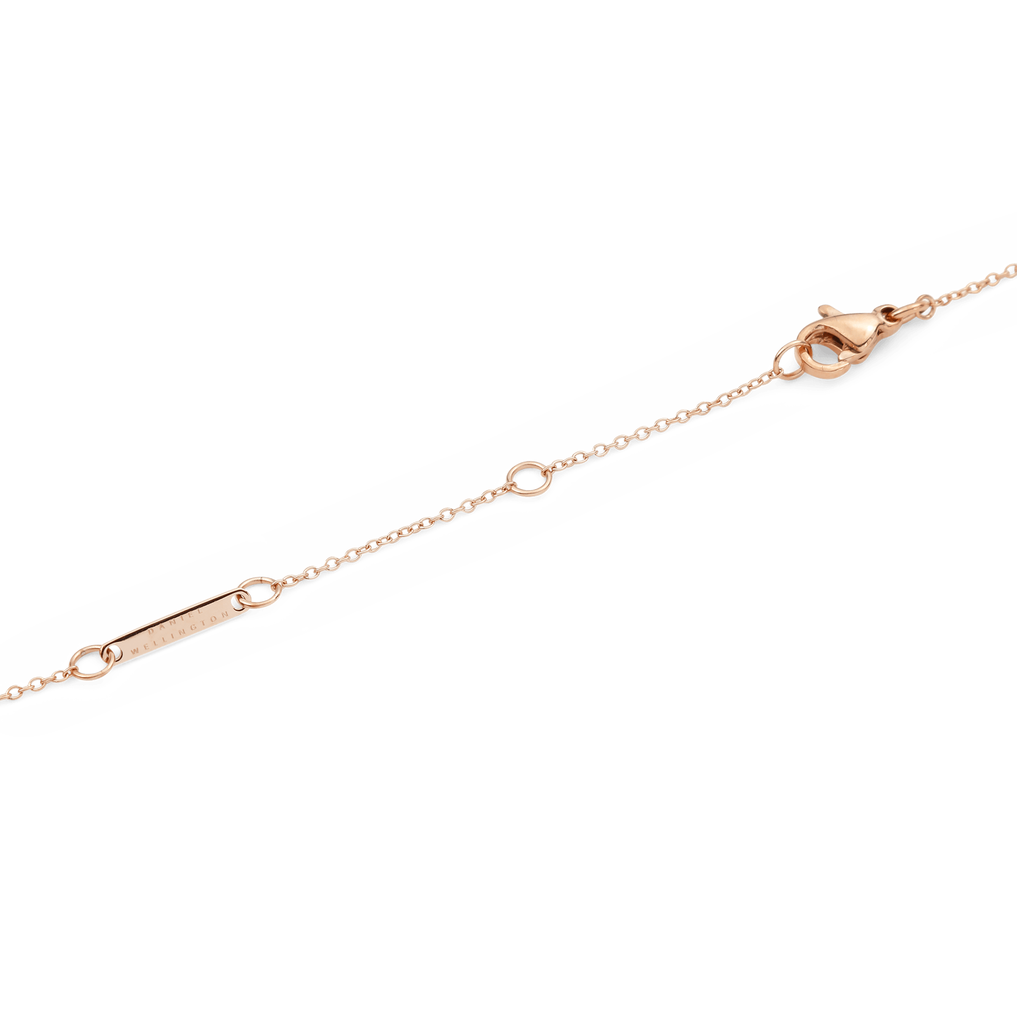 Crystal Zodiac Chain Necklace Rose Gold - Image 4
