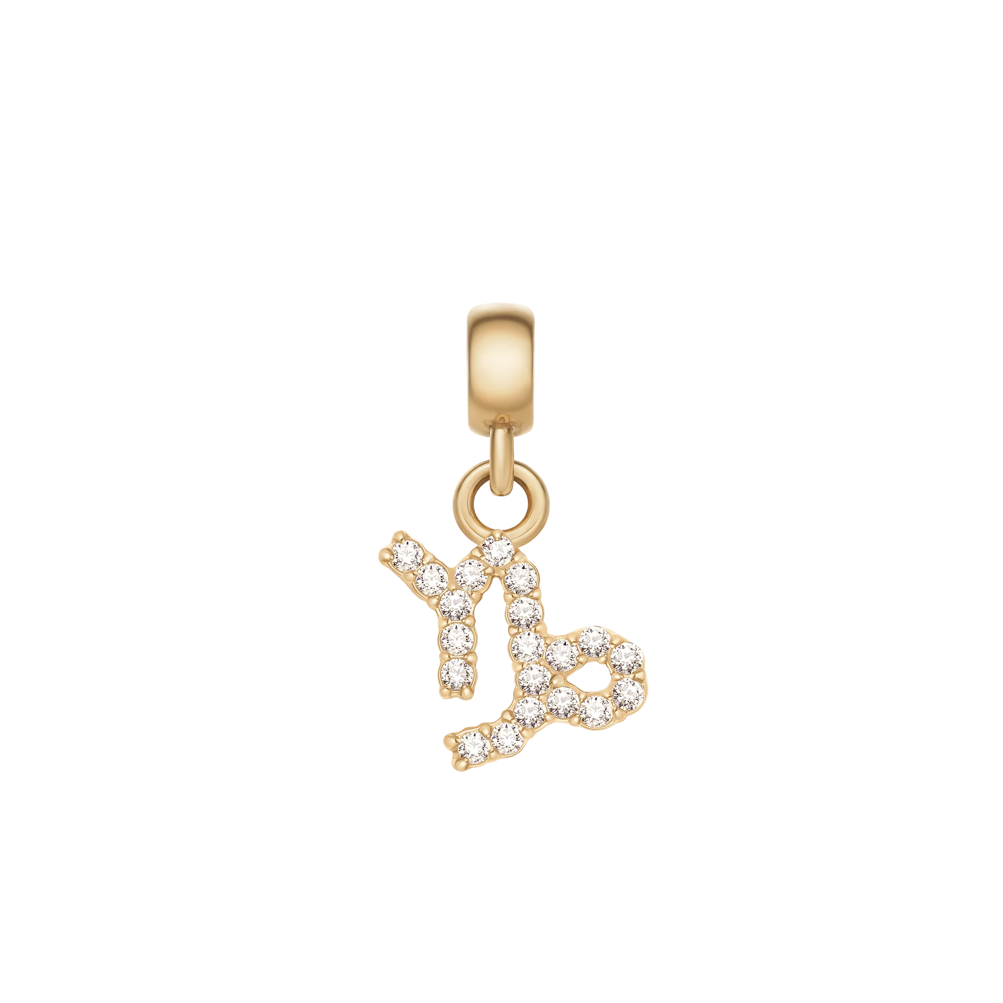 Crystal Zodiac Charm Gold - Image 6