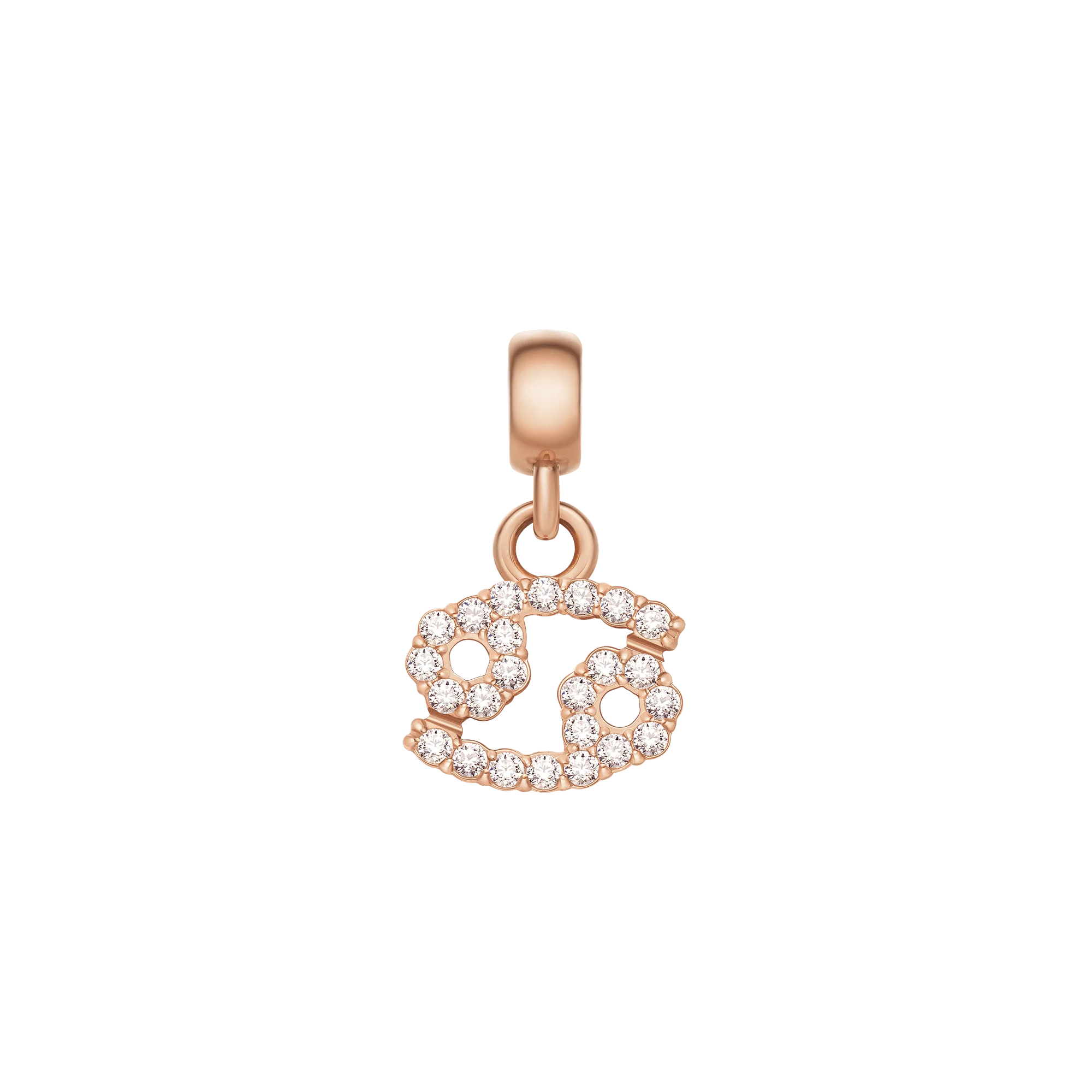 Crystal Zodiac Charm Rose Gold - Image 12