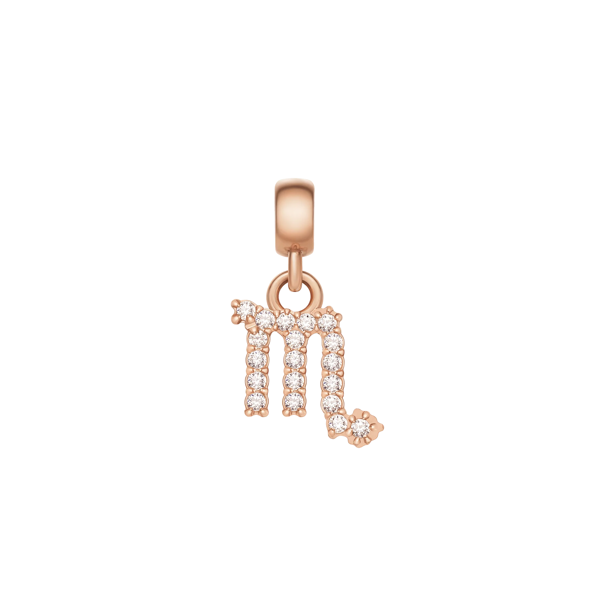 Crystal Zodiac Charm Rose Gold - Image 7
