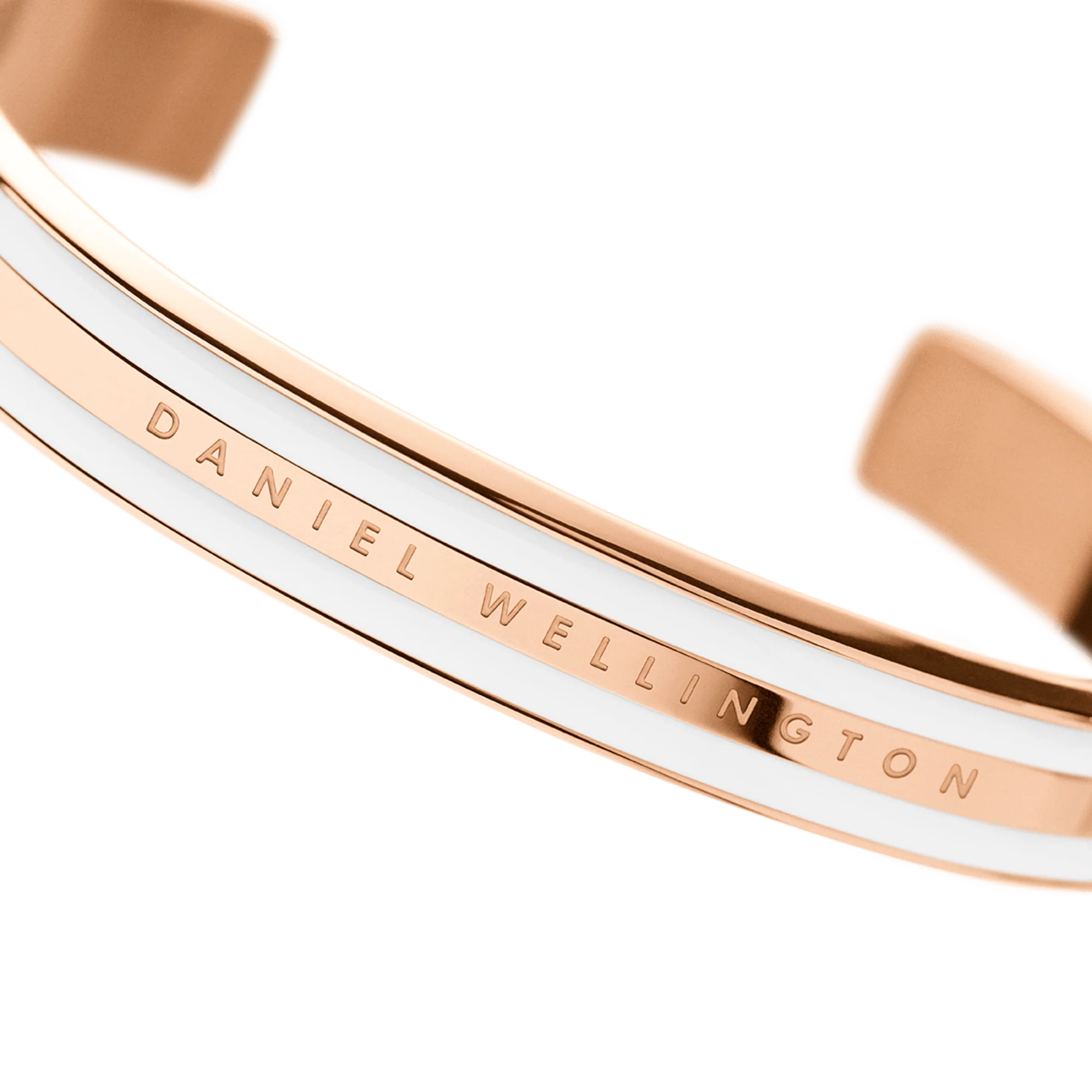 Emalie Bracelet Satin White Rose Gold - Image 4
