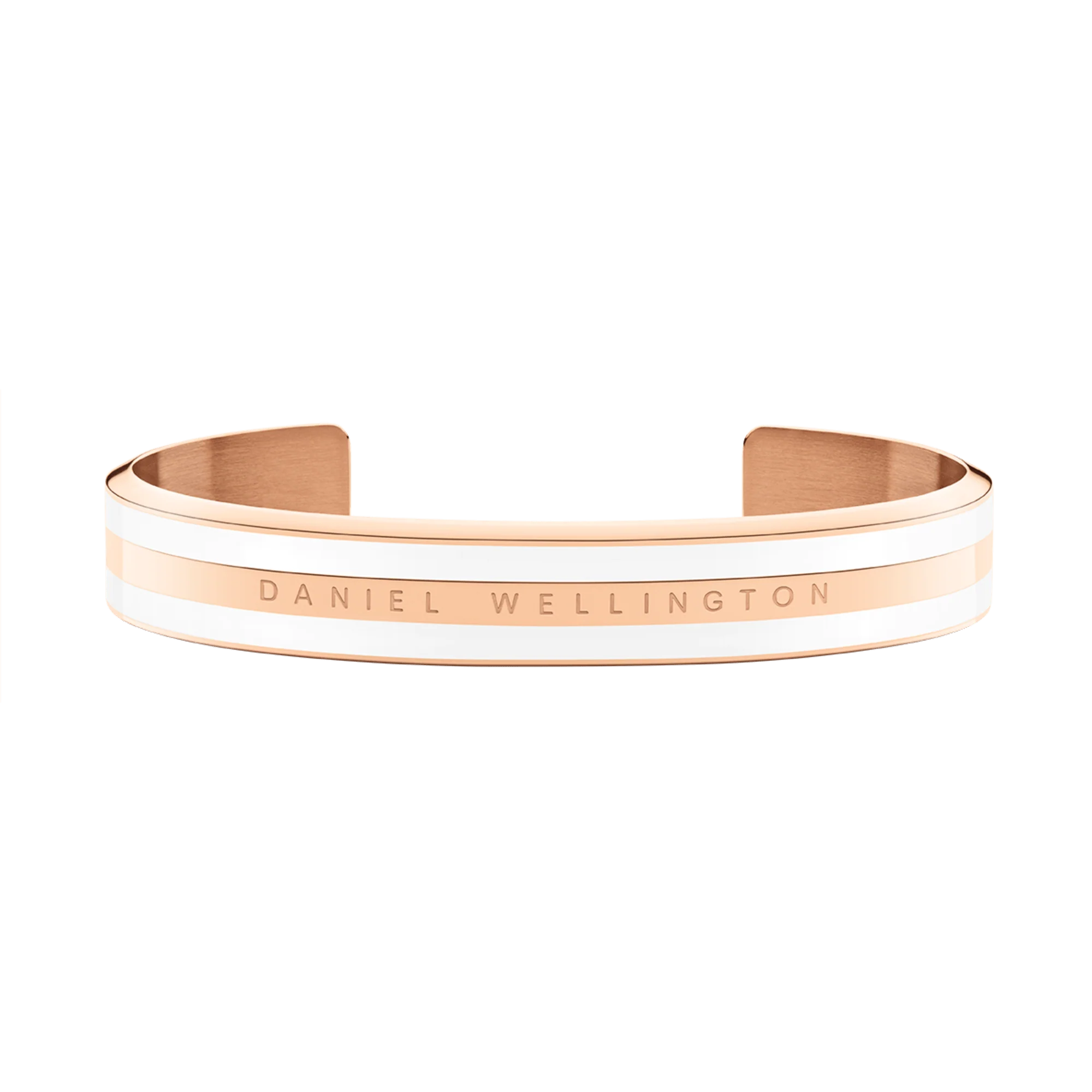 Emalie Bracelet Satin White Rose Gold - Image 8