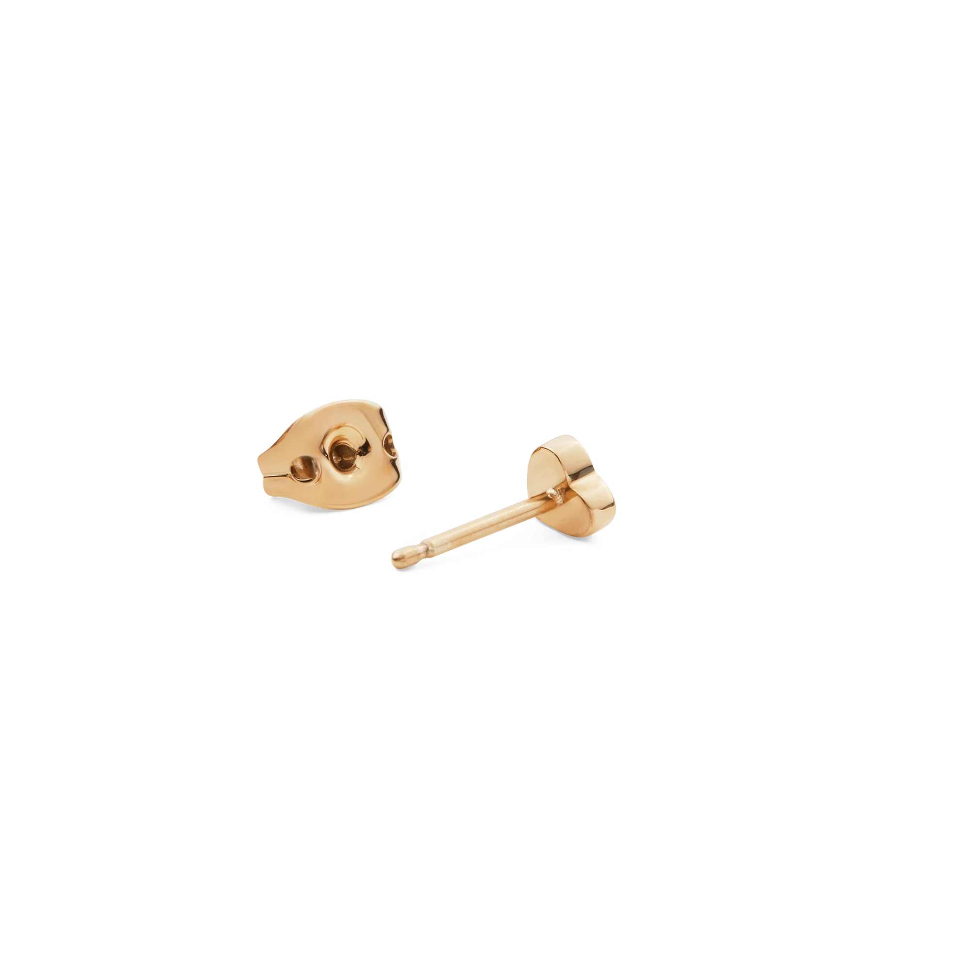 Heart Stud Gold - Image 4