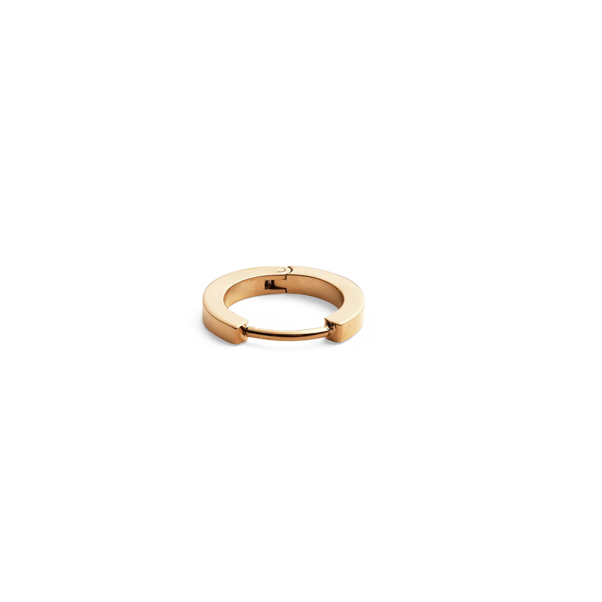 Hoop Earring Gold - Image 4