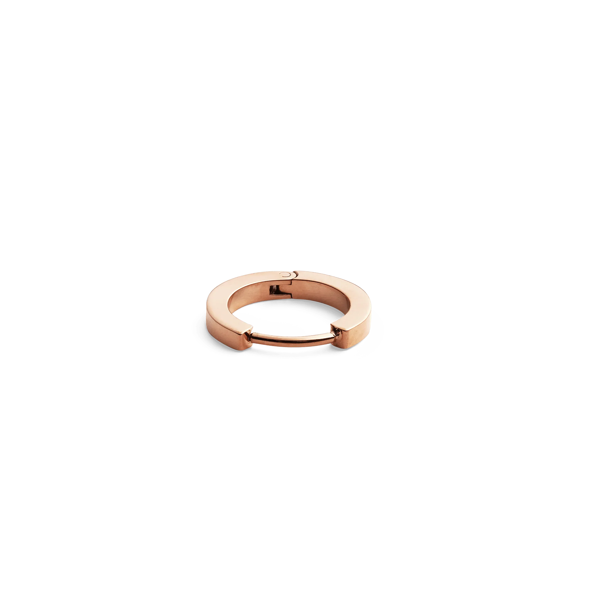 Hoop Earring Rose Gold - Image 4