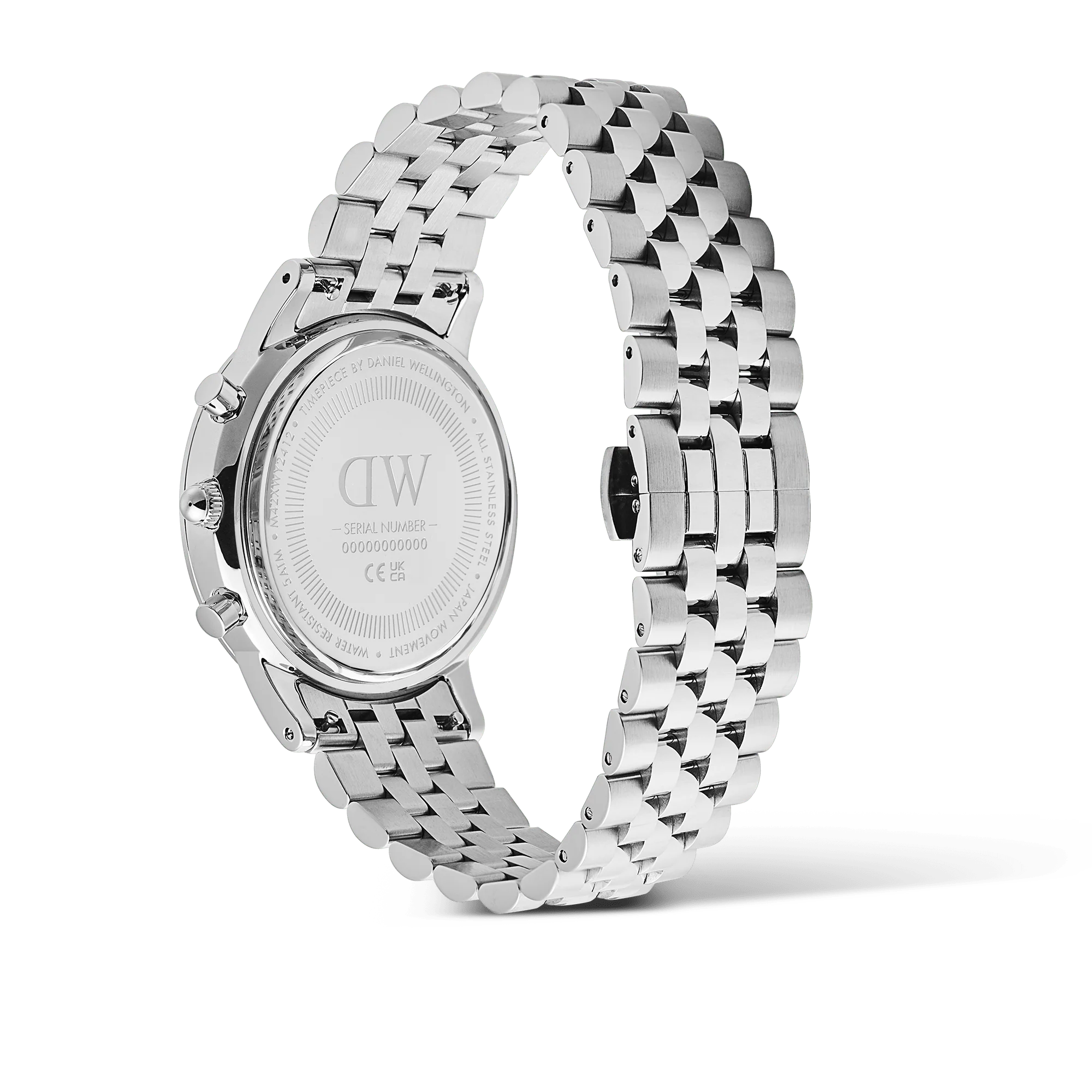 Iconic Chronograph Arch 5-Link Off- White Panda Silver - Image 5
