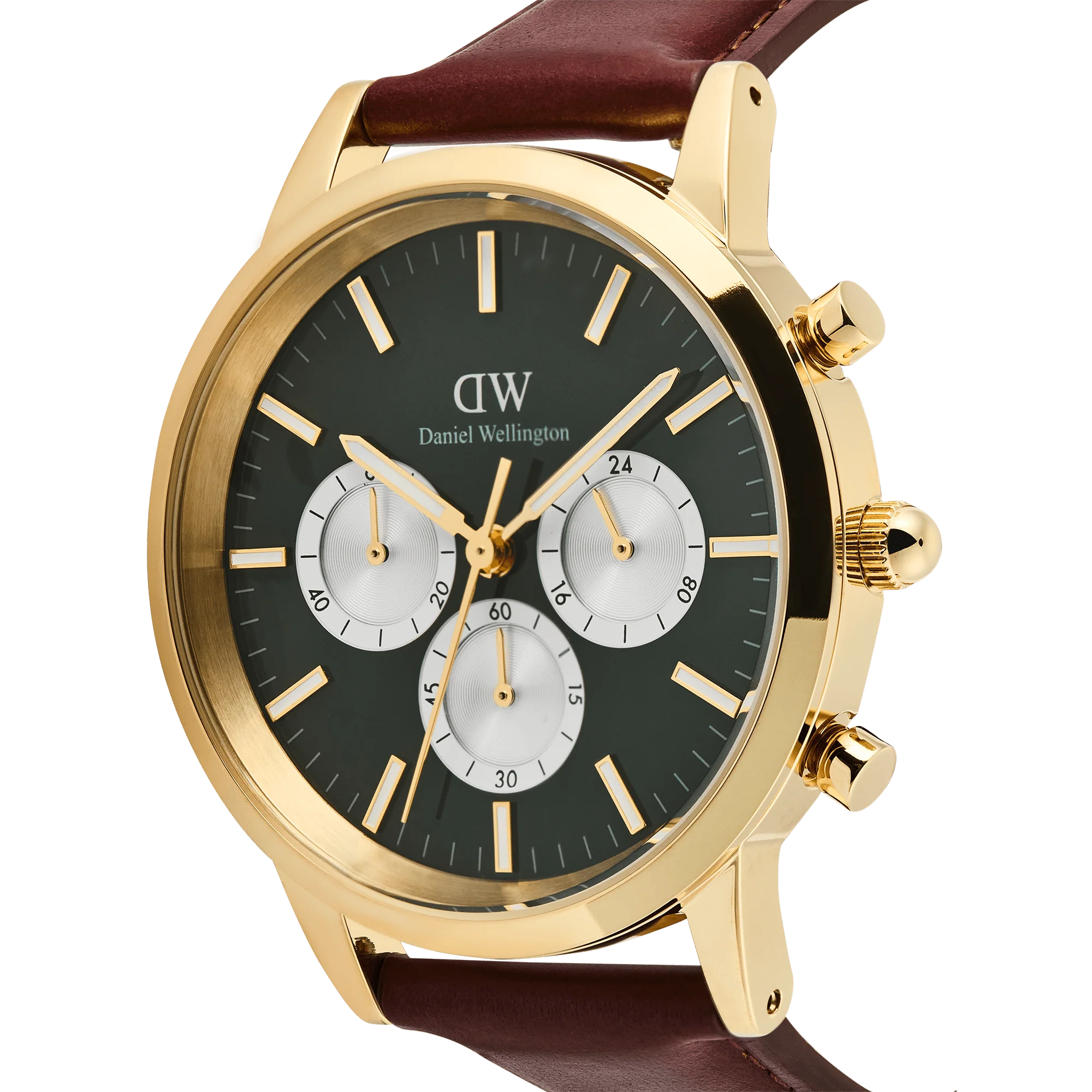 Iconic Chronograph  St Mawes Emerald Panda Gold - Image 4