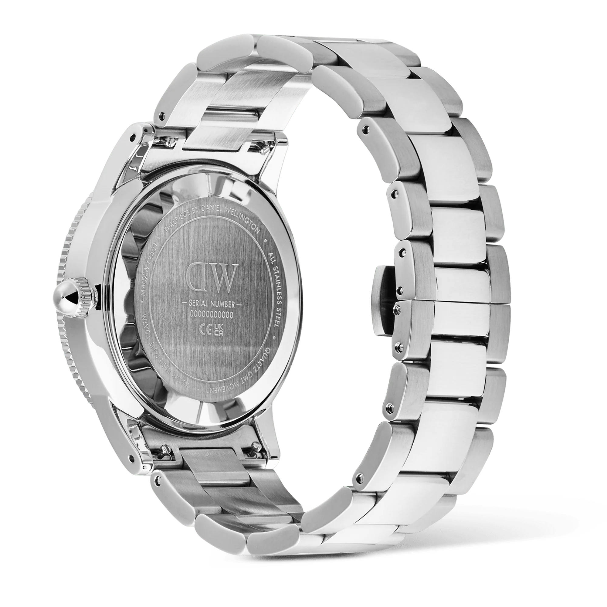 Iconic GMT Link Black Blue Ceramic Bezel Silver - Image 4