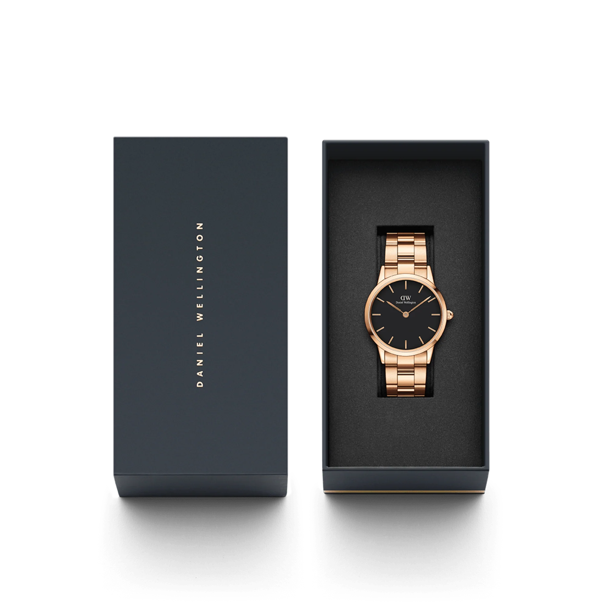 Iconic Link Black Rose Gold - Image 10