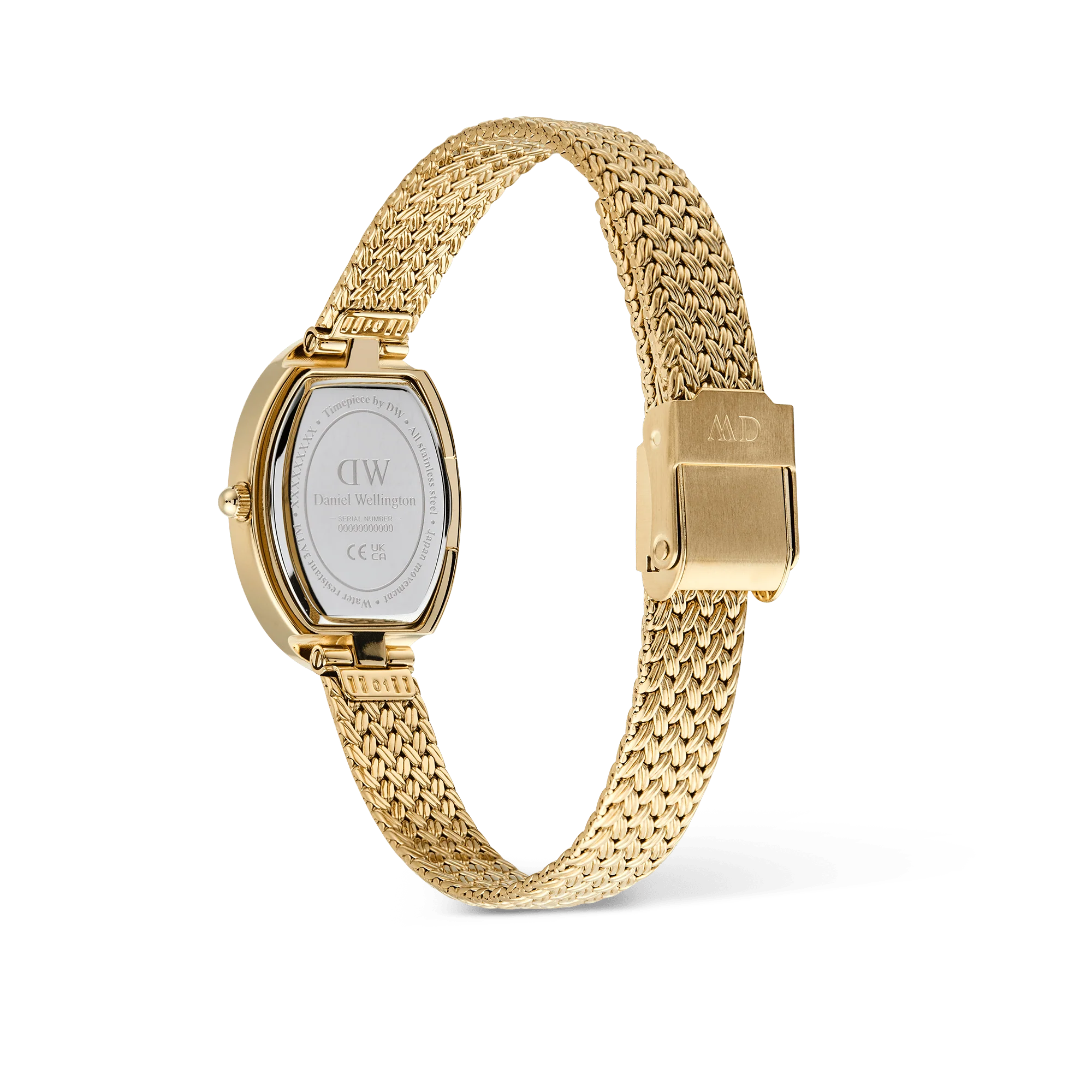 Juliette Braided Mesh White Sunray Gold - Image 7