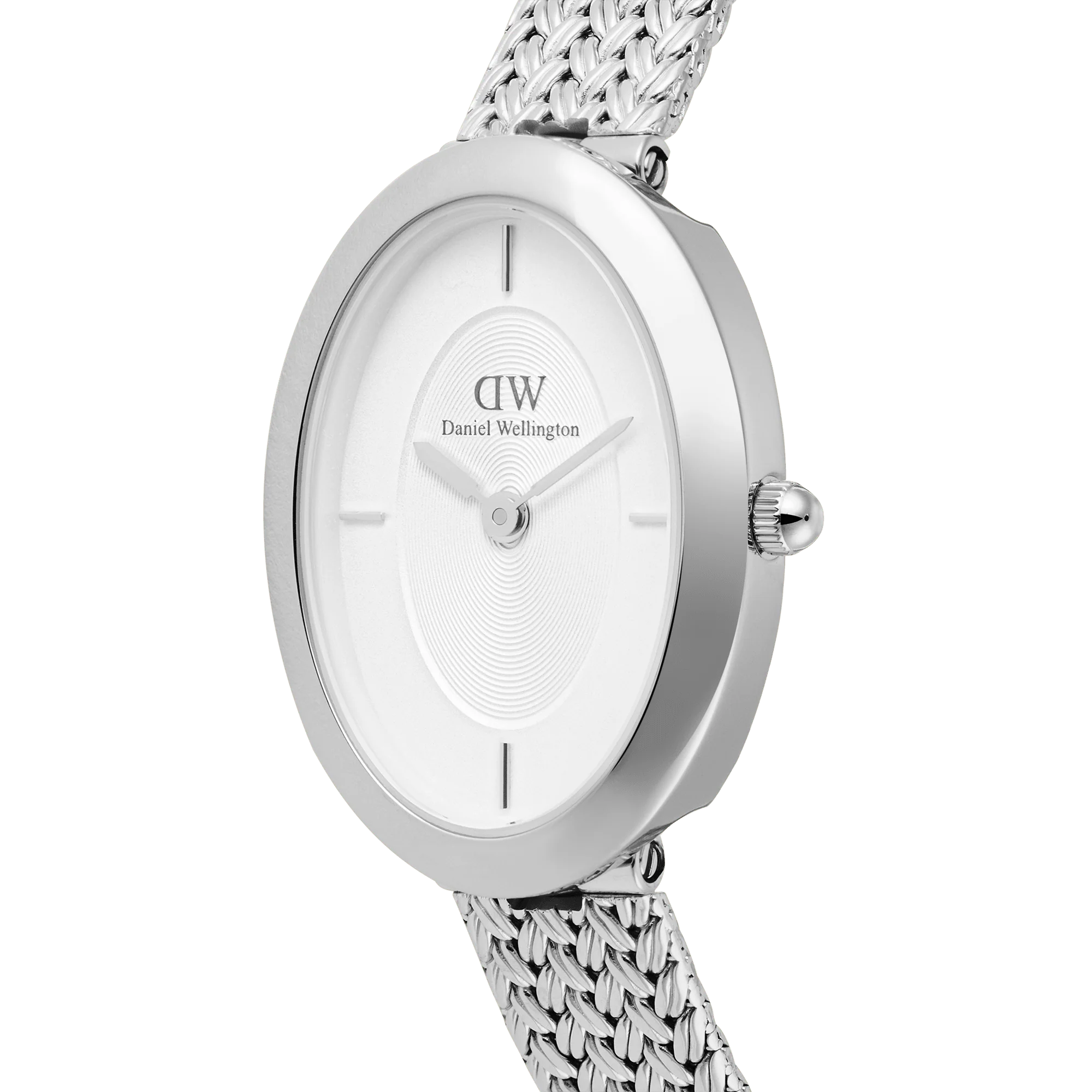 Juliette Braided Mesh White Sunray Silver - Image 4