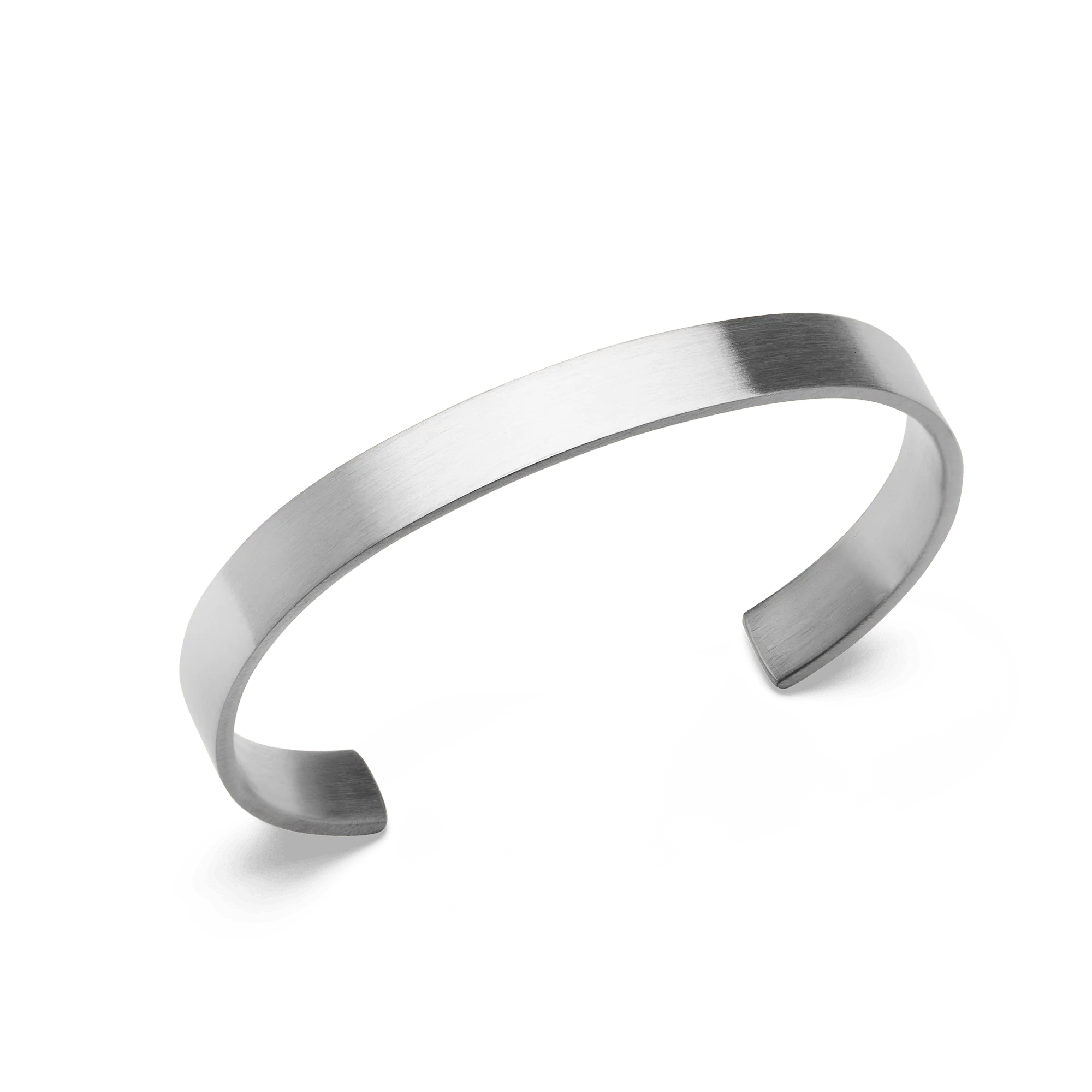 Line Cuff Brushed Silver - Image 3