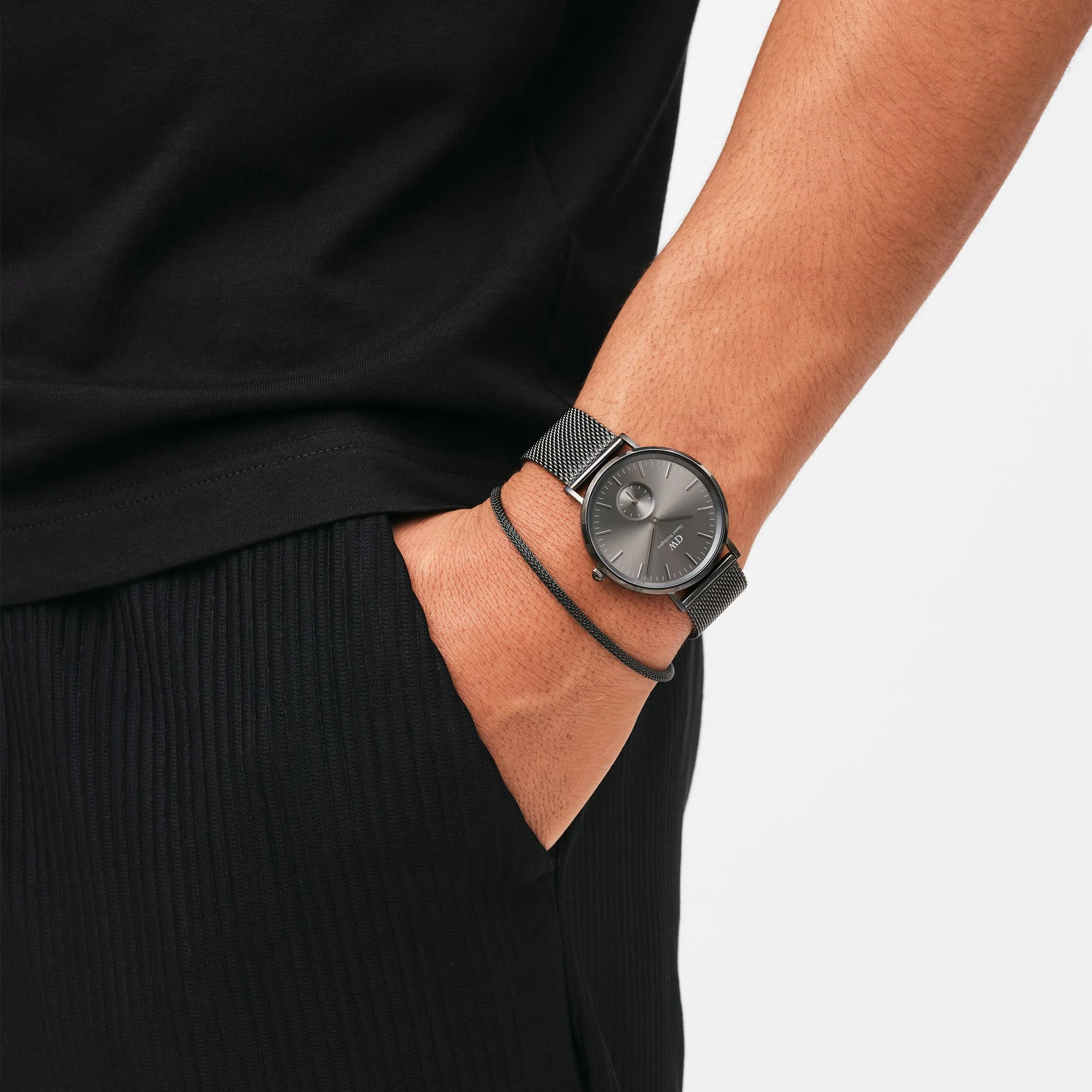 Tide Mesh Bracelet Graphite 2.8 - Image 2