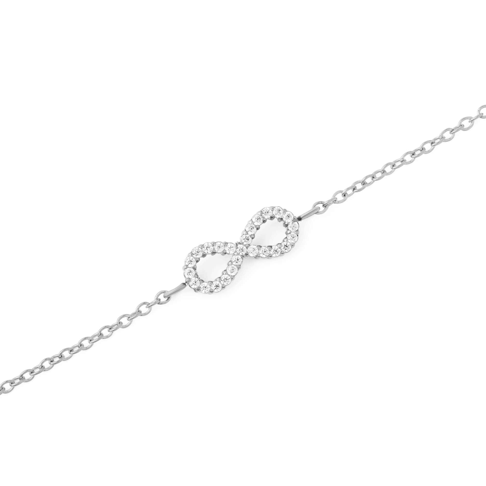 Mirelle Infinity Bracelet Silver - Image 3
