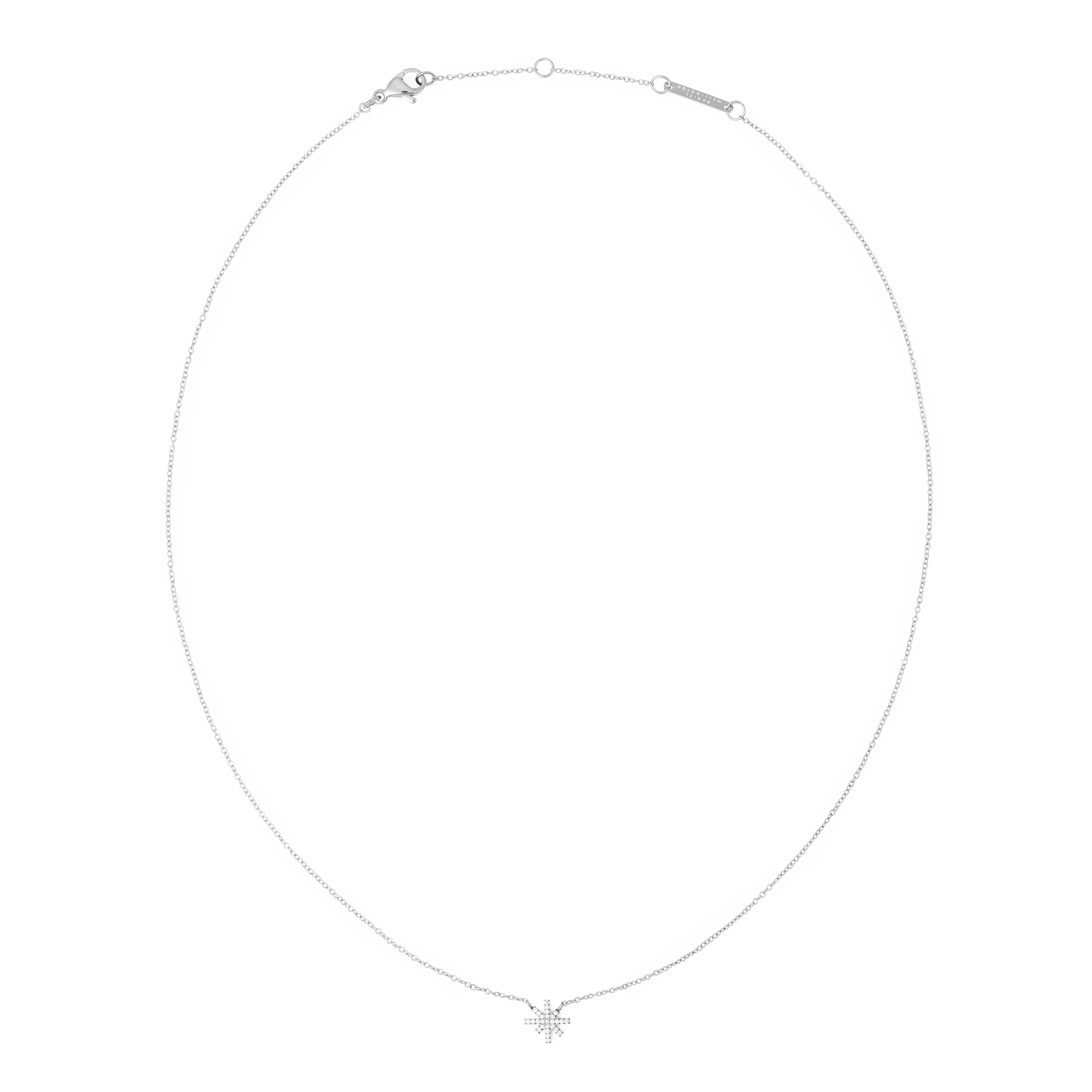 Mirelle Star Necklace Silver - Image 2