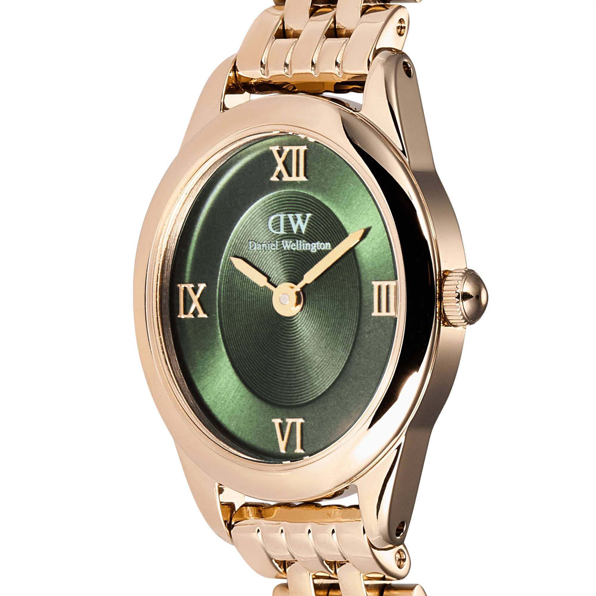 Ophelia Mini Emerald Rose Gold - Image 5