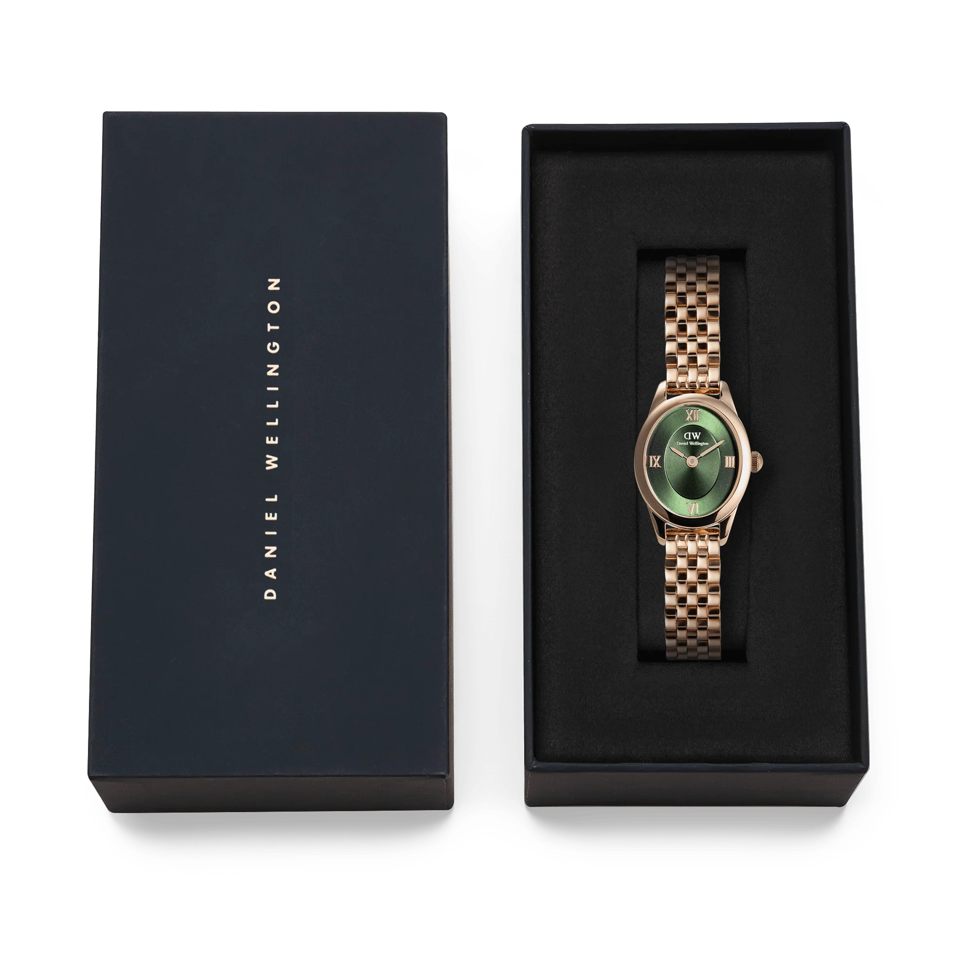 Ophelia Mini Emerald Rose Gold - Image 6