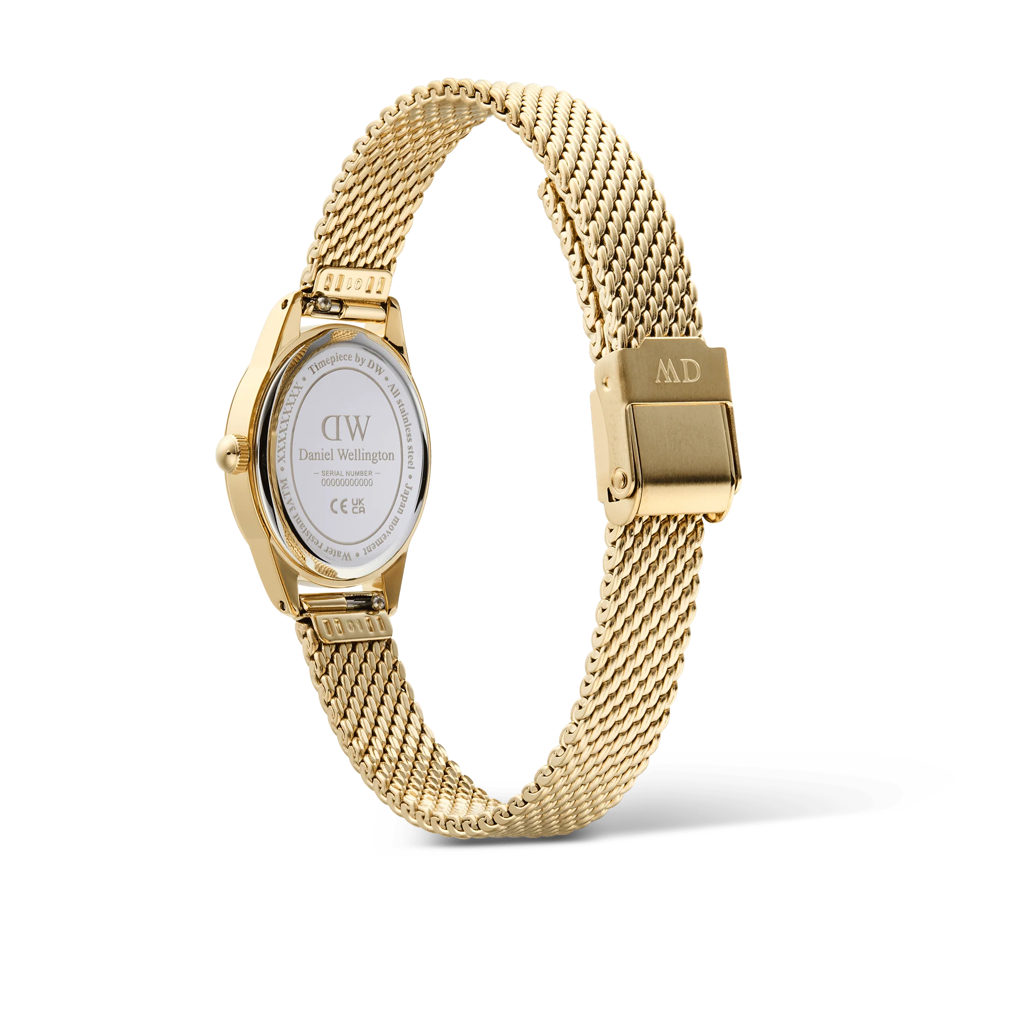 Ophelia Mini Mesh White Gold - Image 6