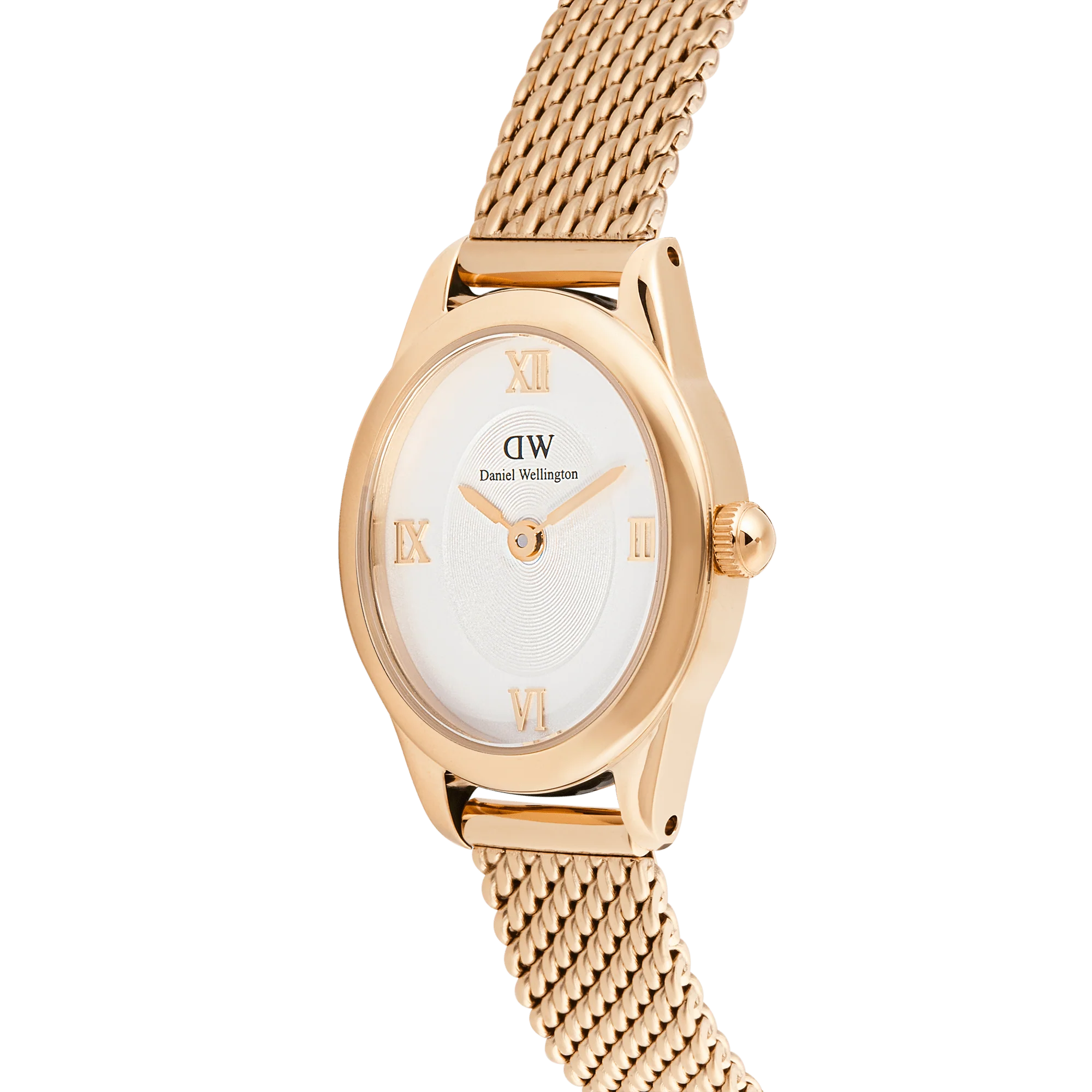 Ophelia Mini Mesh White Rose Gold - Image 3